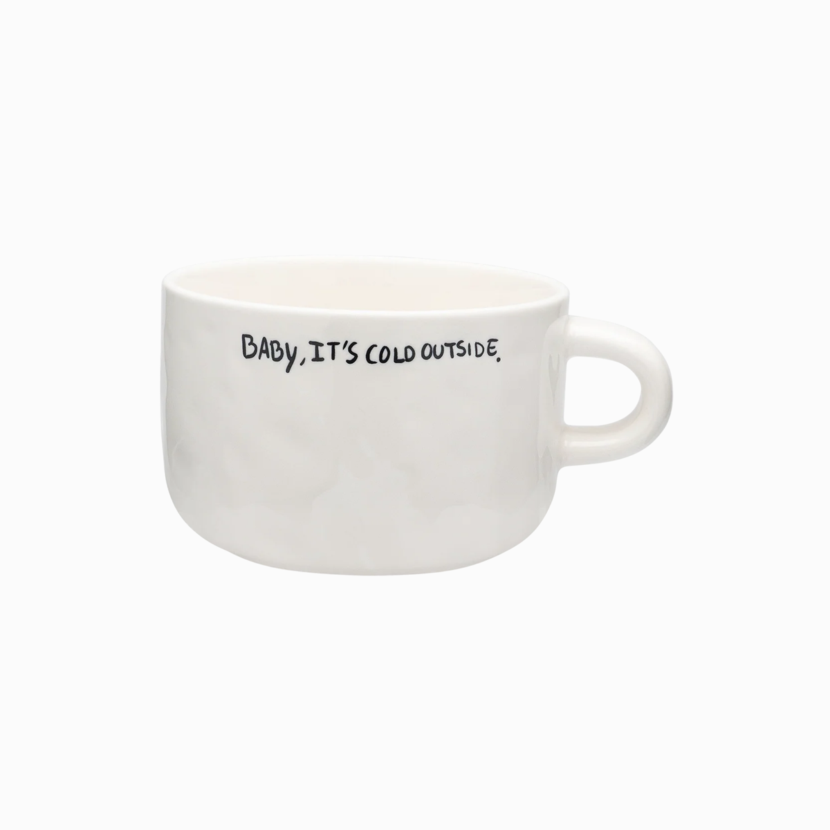 It's Cold Cappuccino Tasse