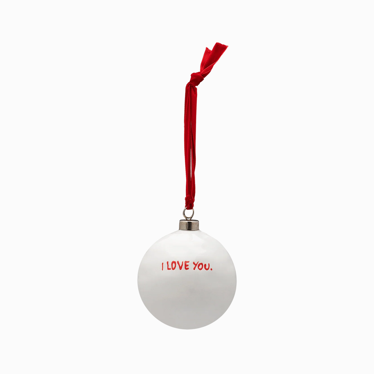 I Love You Ornament Christbaumschmuck