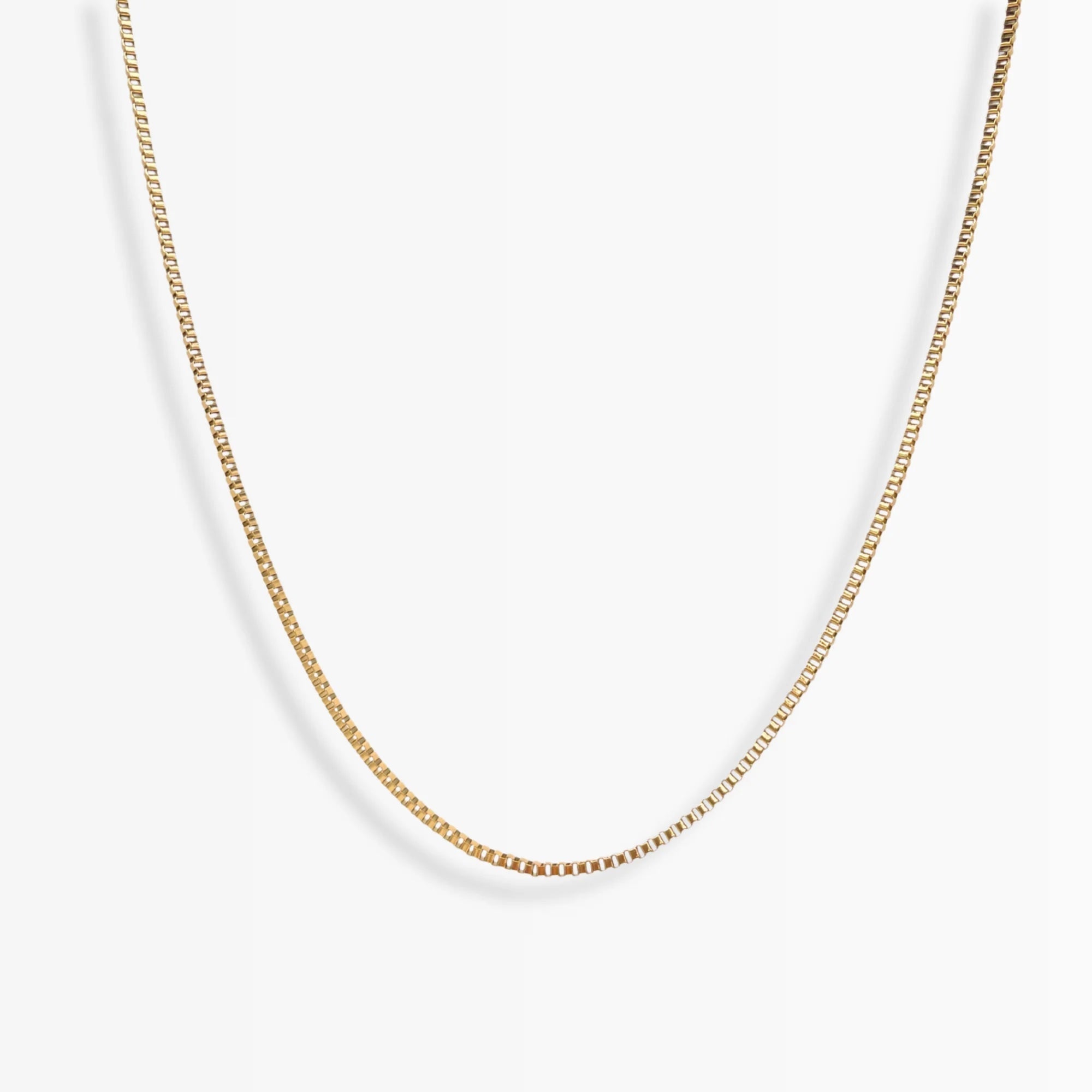 Slim Boxy Basic Necklace