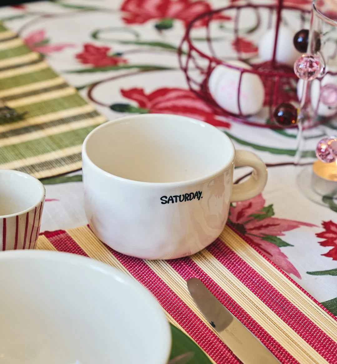 Saturday Cappuccino Mug