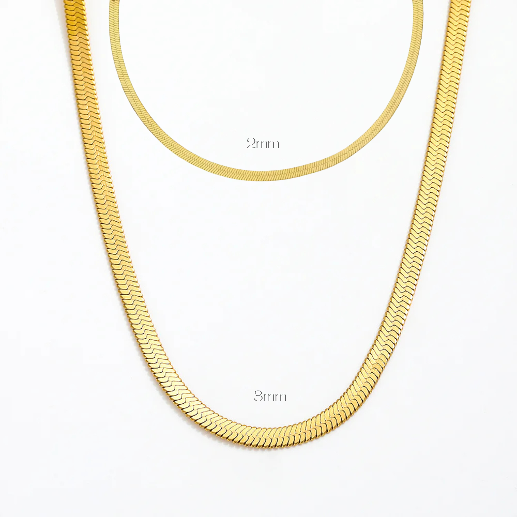 Flat Slim Necklace
