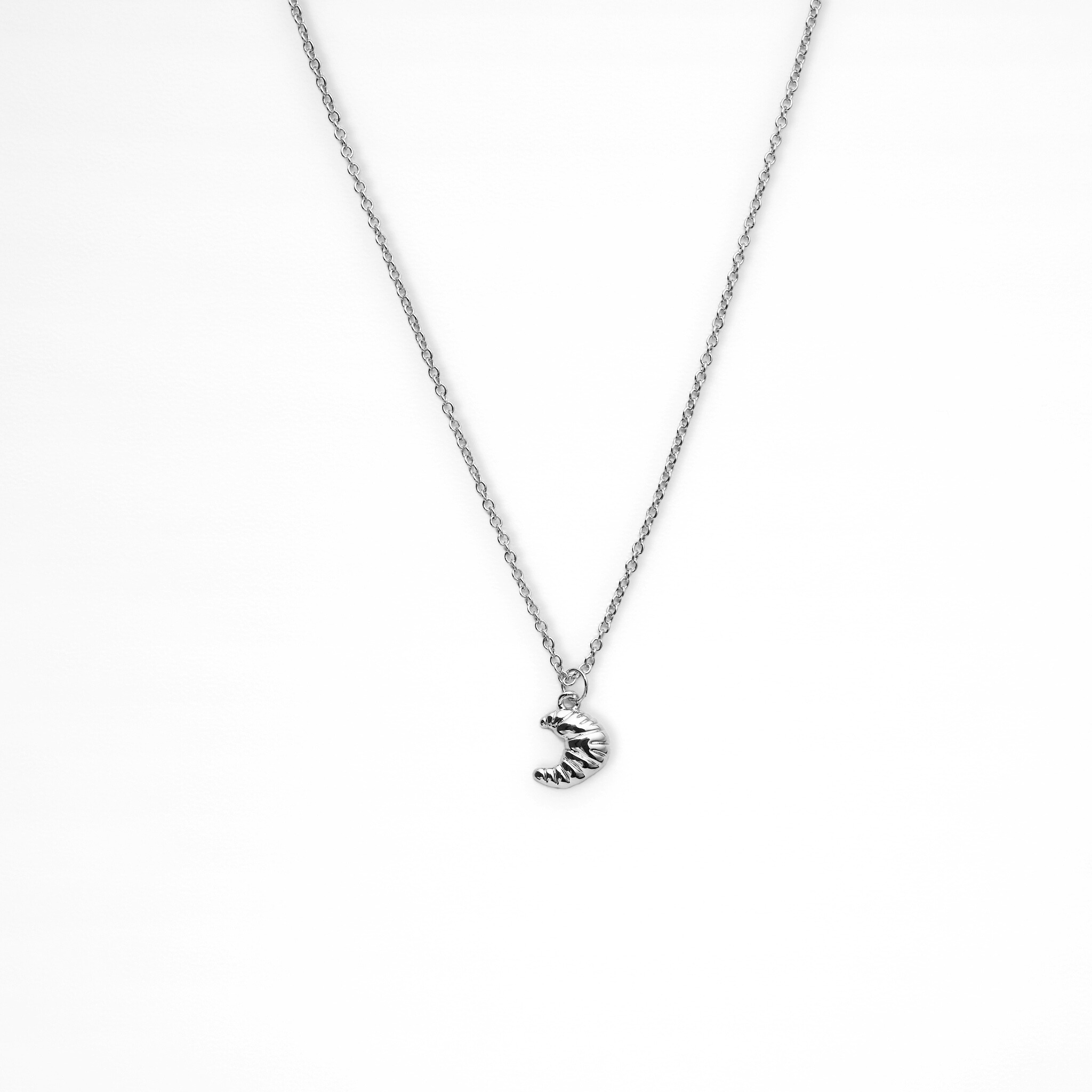 Tiny Croissant Necklace