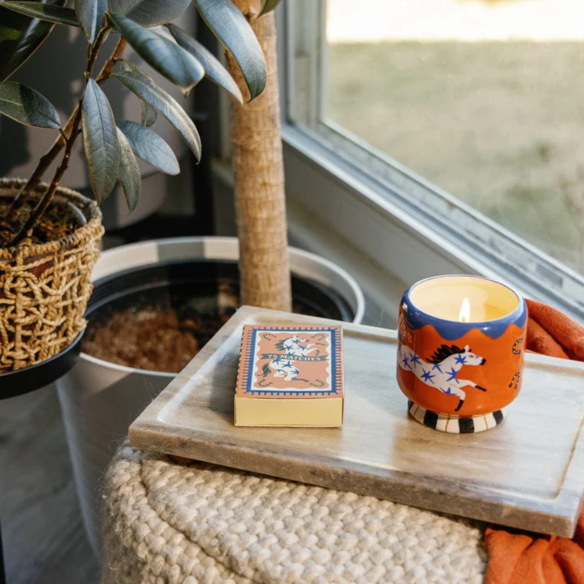 Adopo Keramik Kerze Seinna Sunset