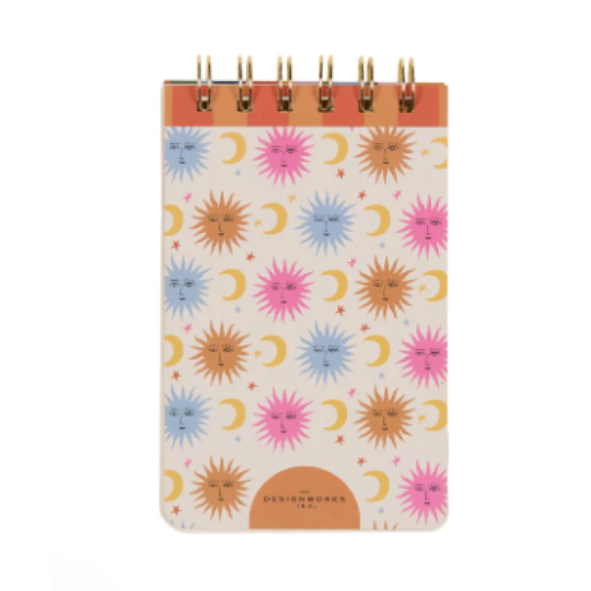 Adopo Drahtspiralen-Notizblock Sun
