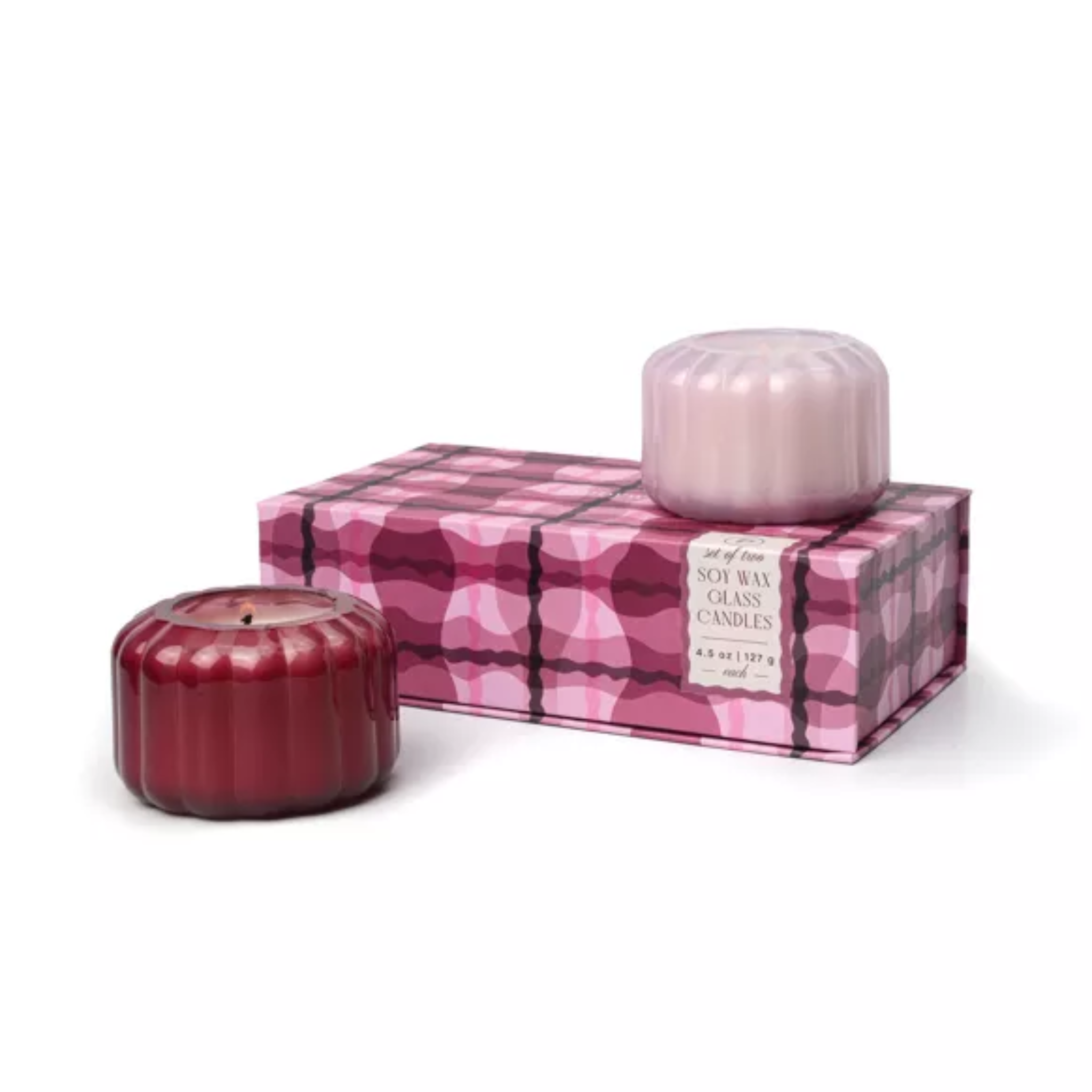 Kerzen Geschenk-Set Berry