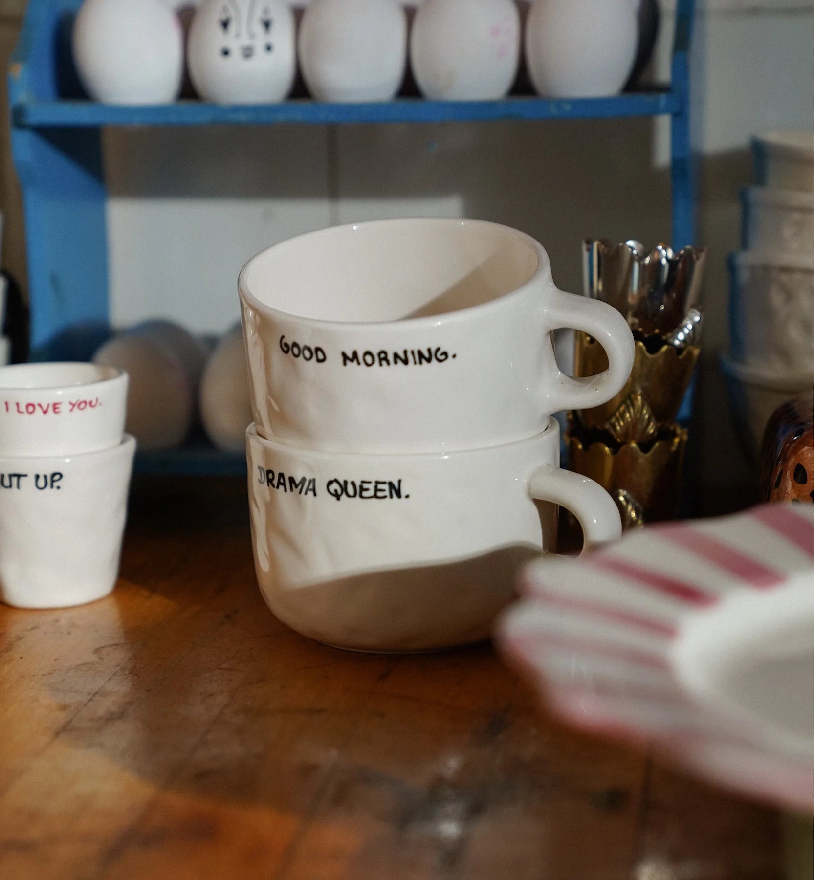 Drama Queen Cappuccino Tasse