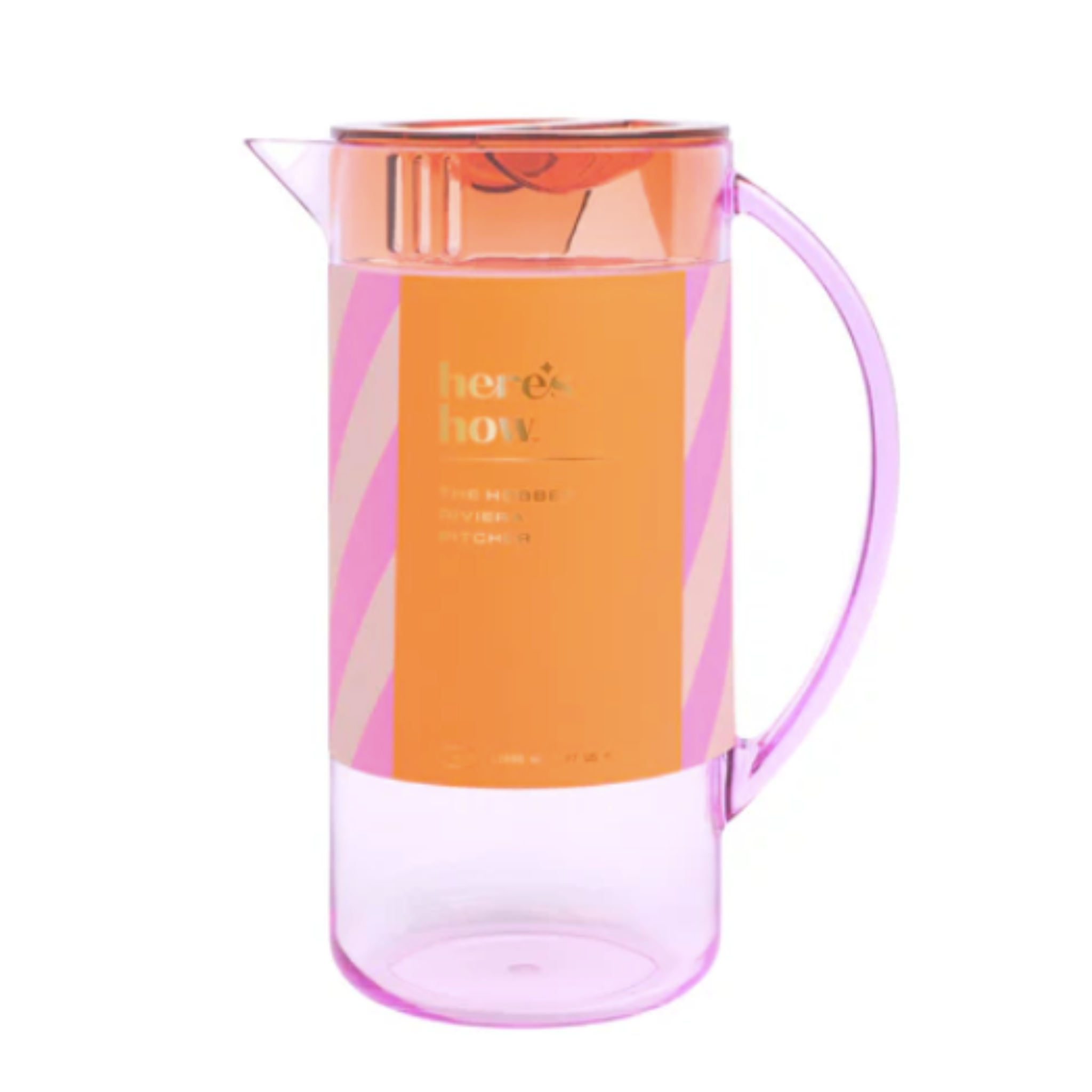 Hobbes Karaffe Flieder & Orange