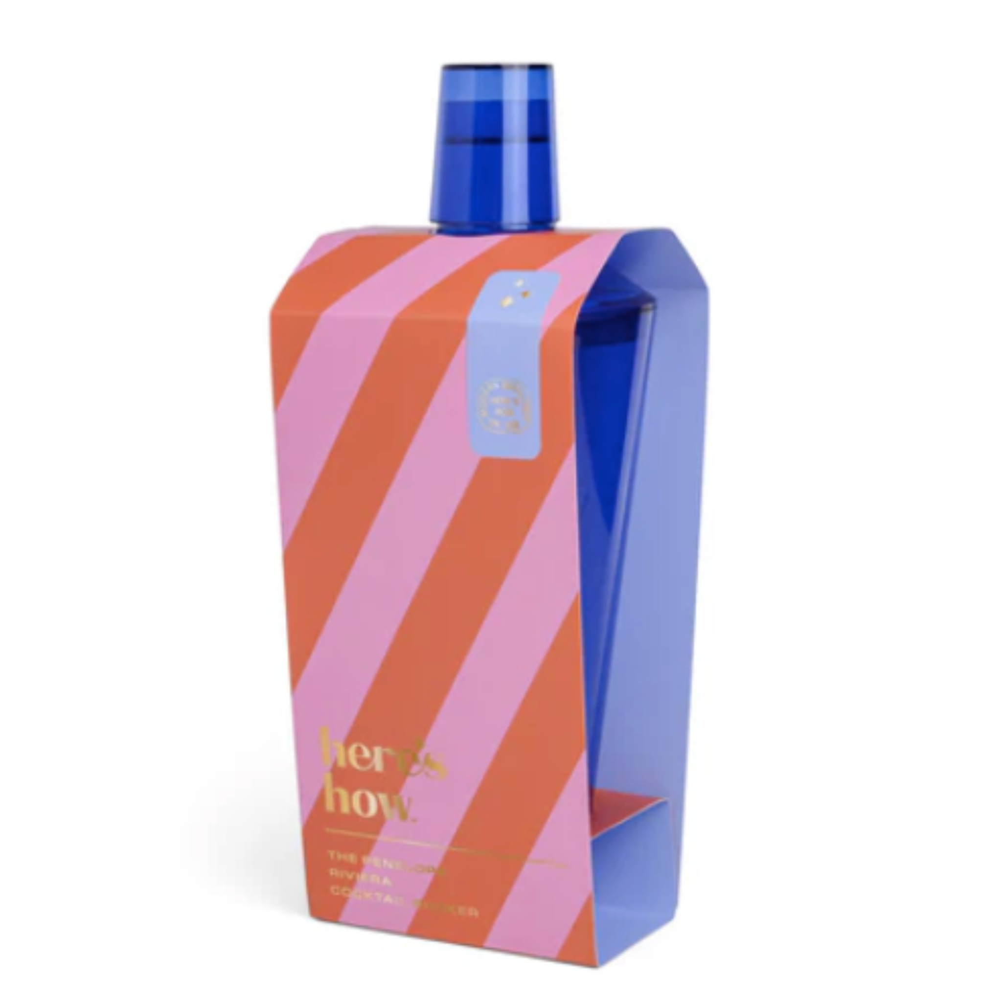 Penelope Cocktail Shaker Kobalt