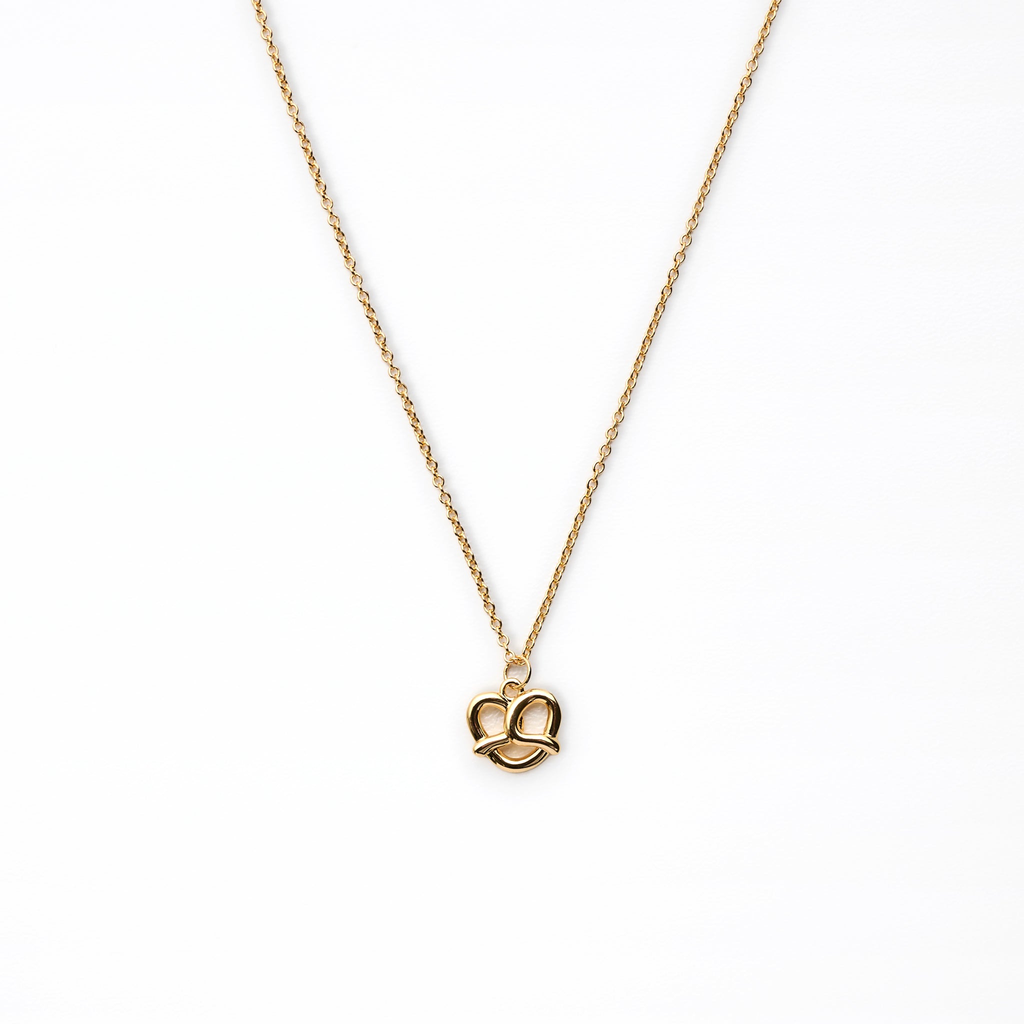 Bavarian Brezel Necklace