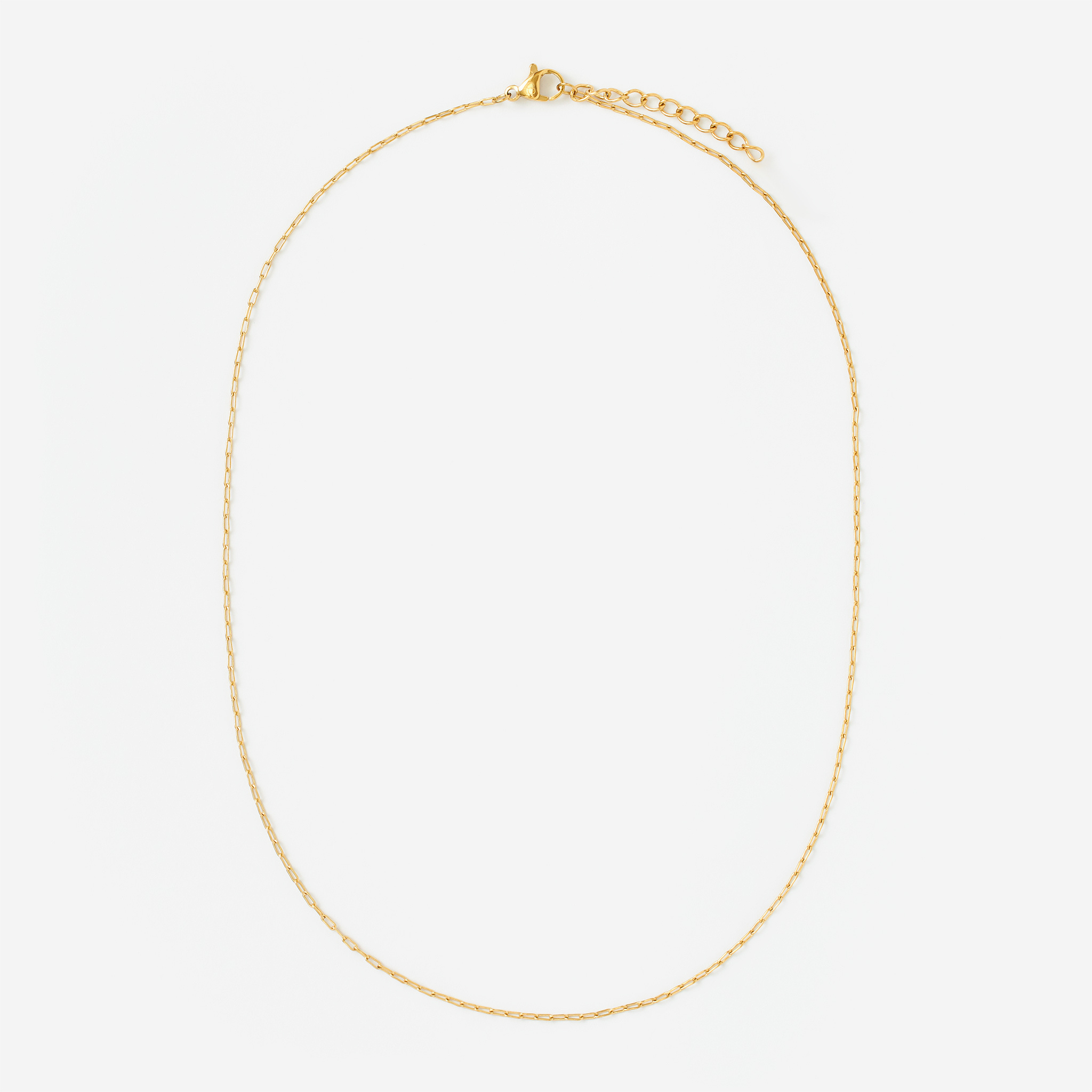 Tiny Paperclip Necklace
