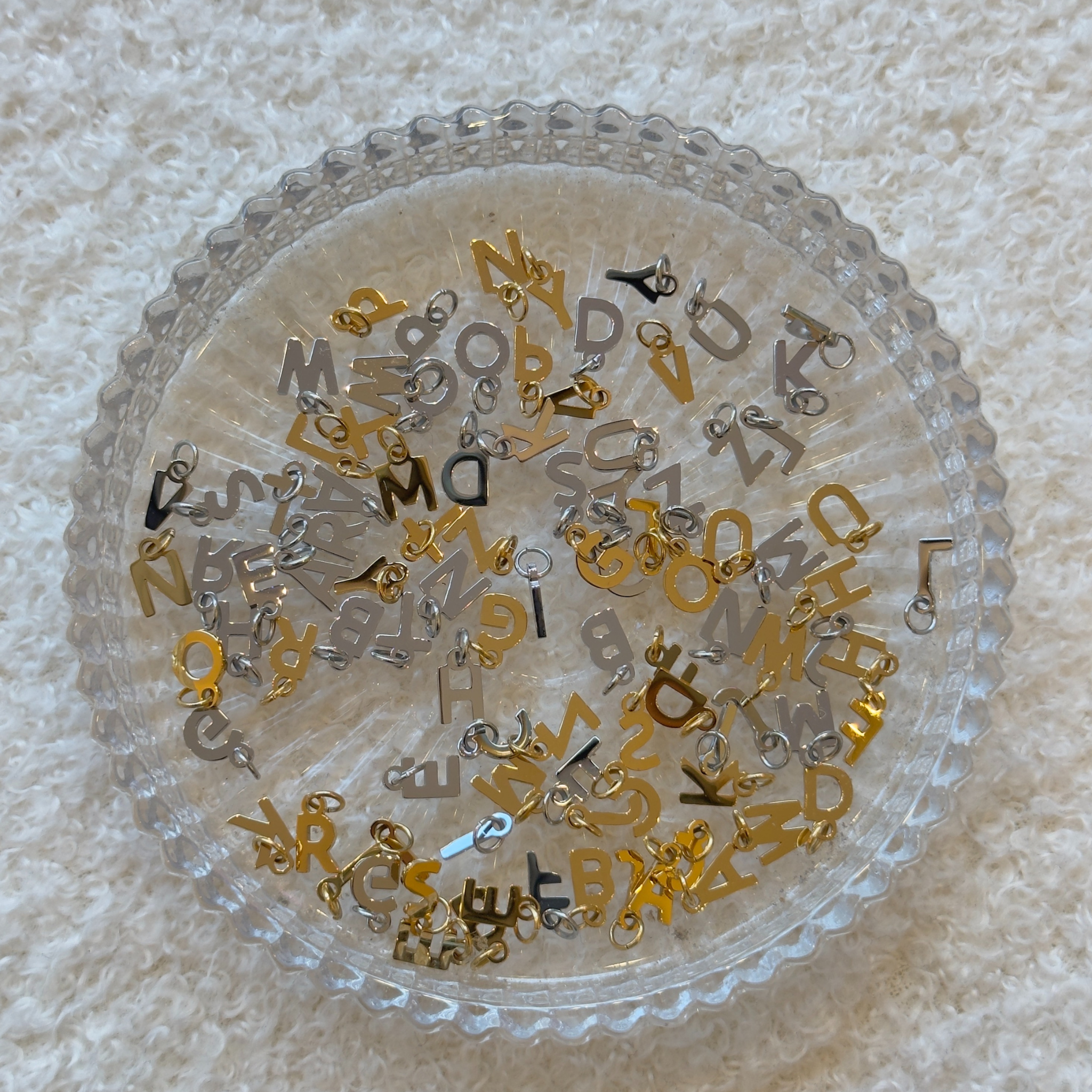 ABC Capital Letter Charms