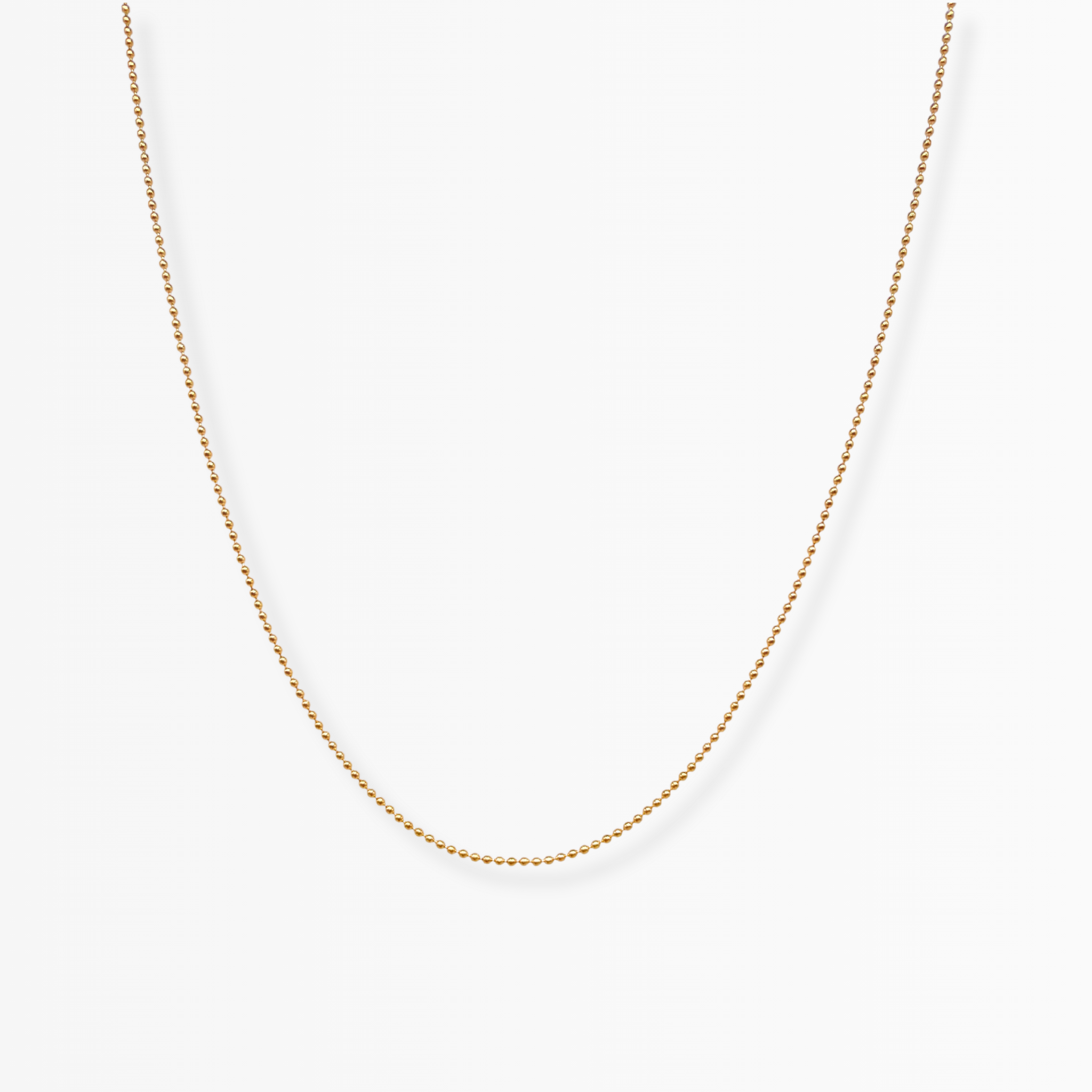 Basic Ball Necklace slim