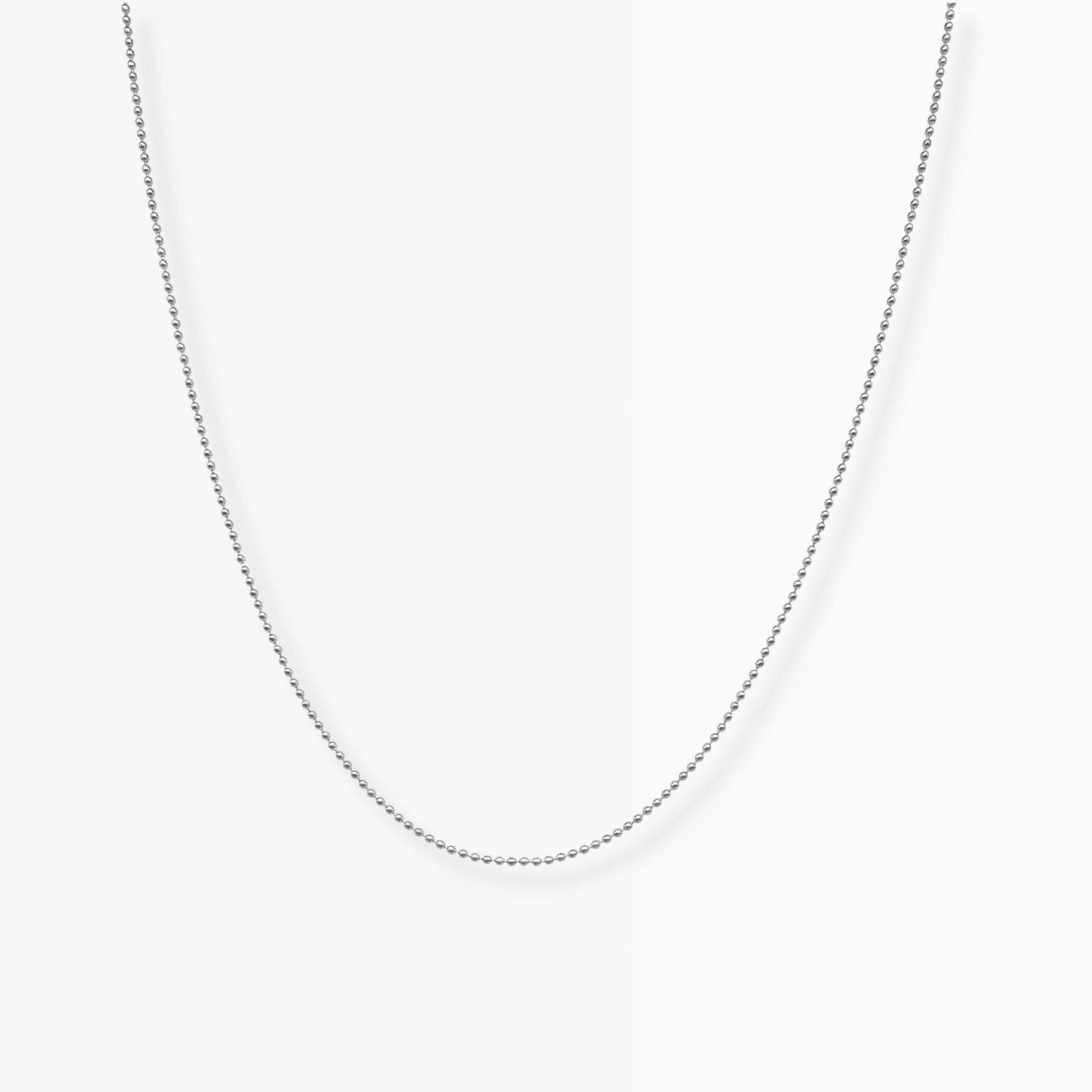 Basic Ball Necklace slim