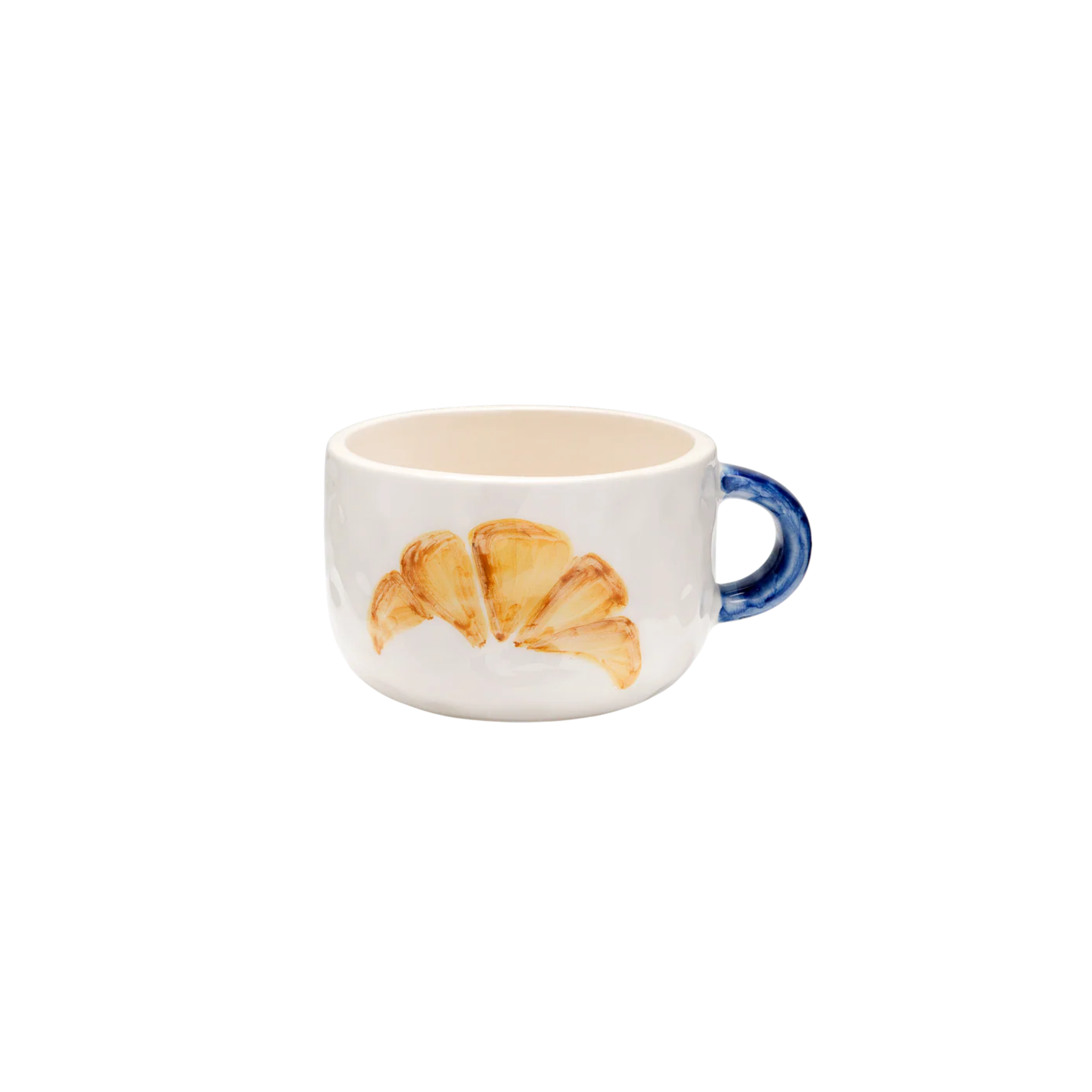 Croissant Cappuccino Tasse