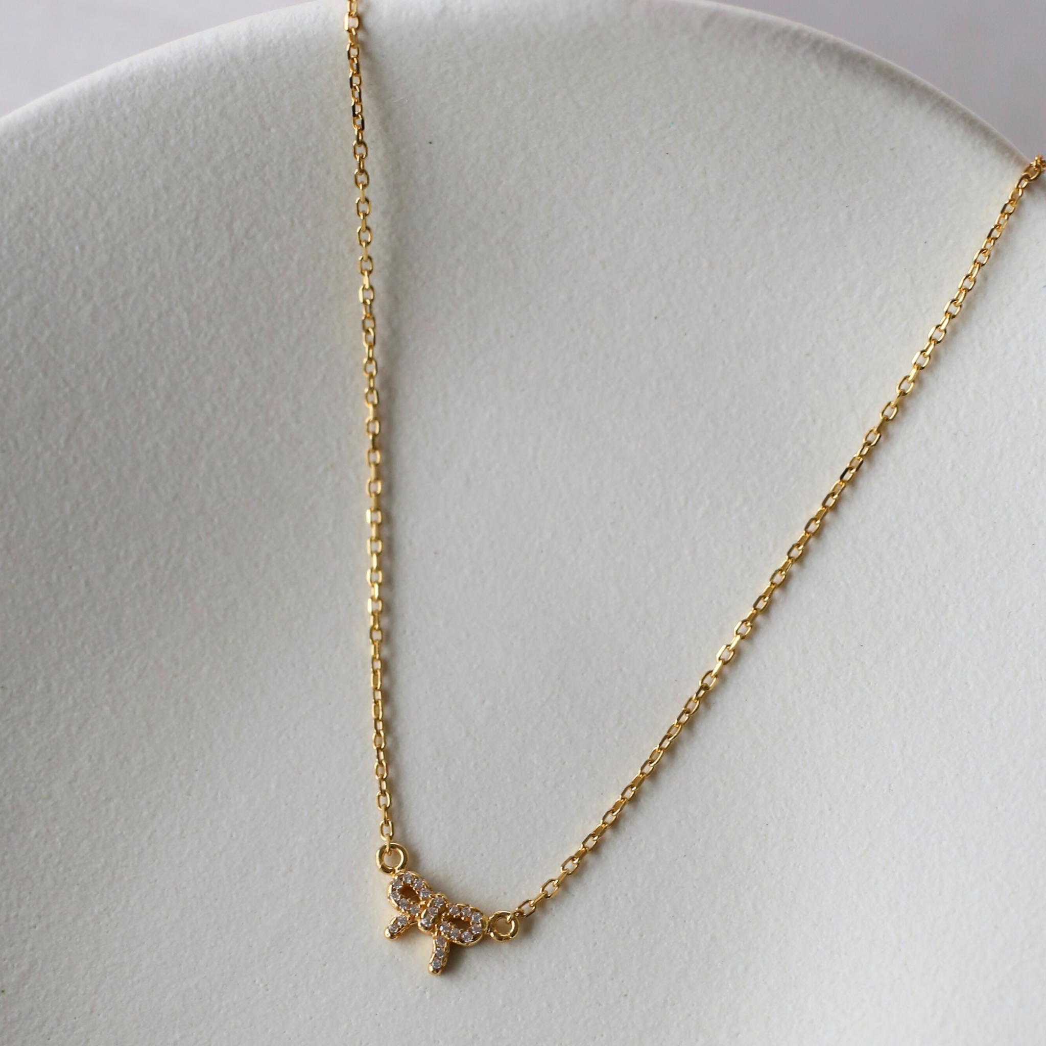 Little Bow Necklace