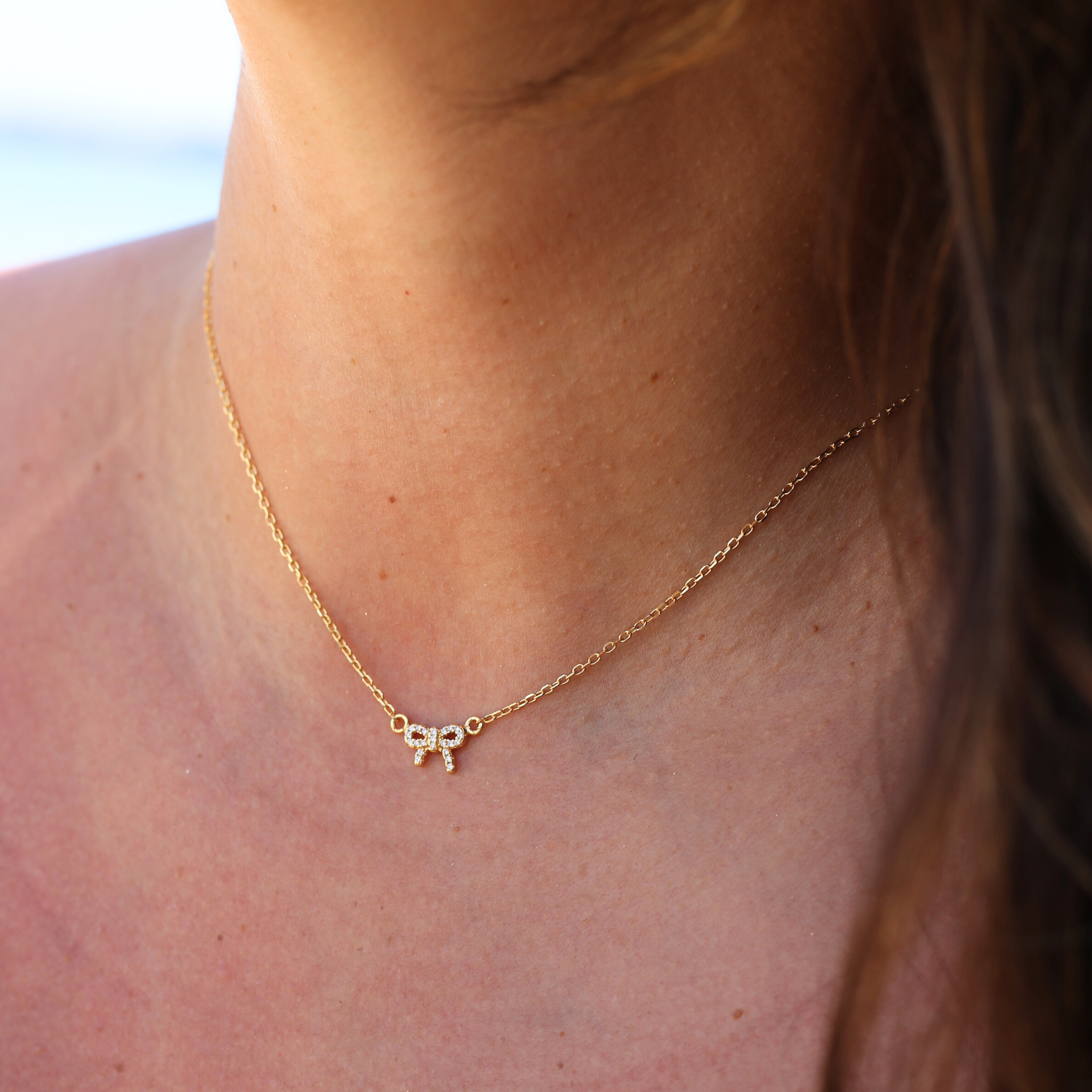 Little Bow Necklace