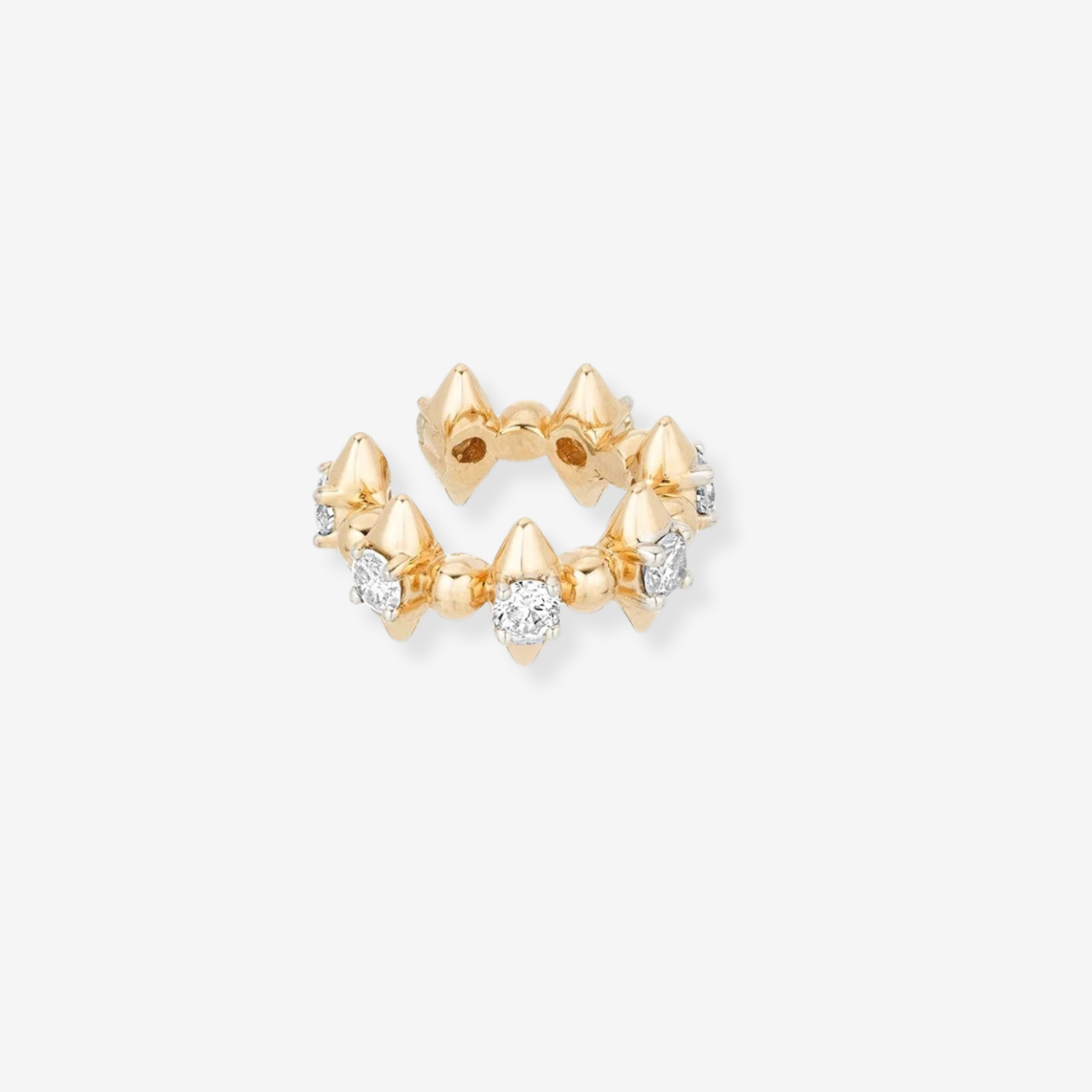 Spike Diamond Earcuff