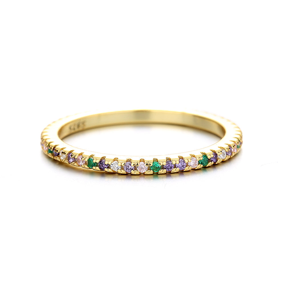 Pastell Rainbow Endless Ring