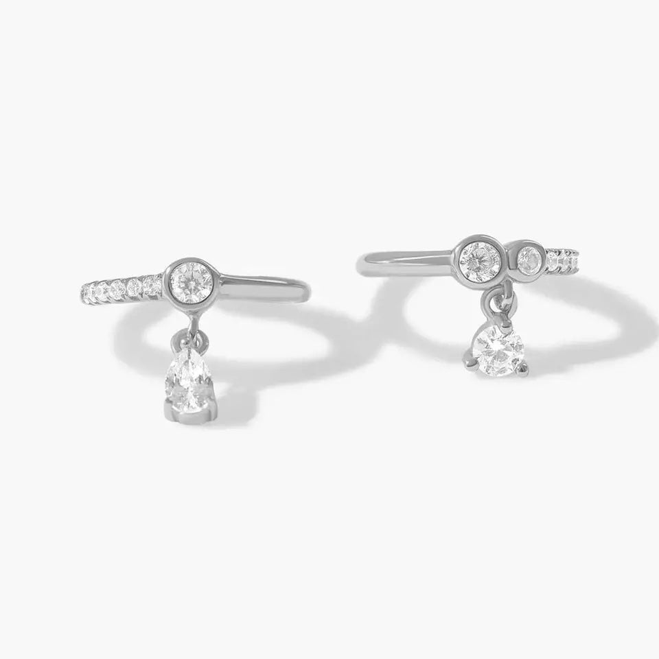 Ferrol Set Dangeling Earcuffs
