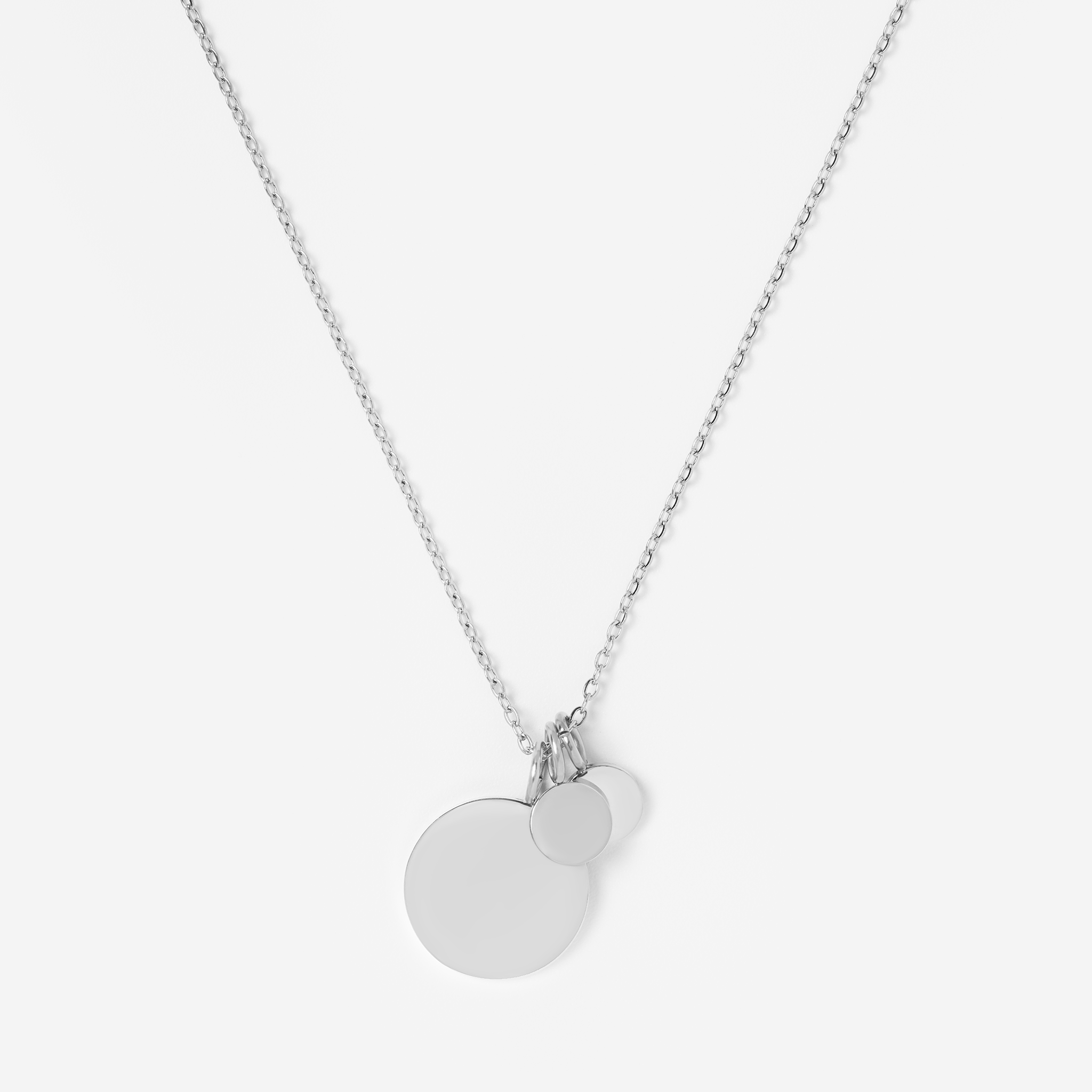 Trio Coin Privee Necklace 45