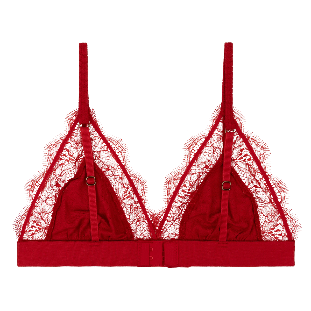 Love Lace Bralette Red