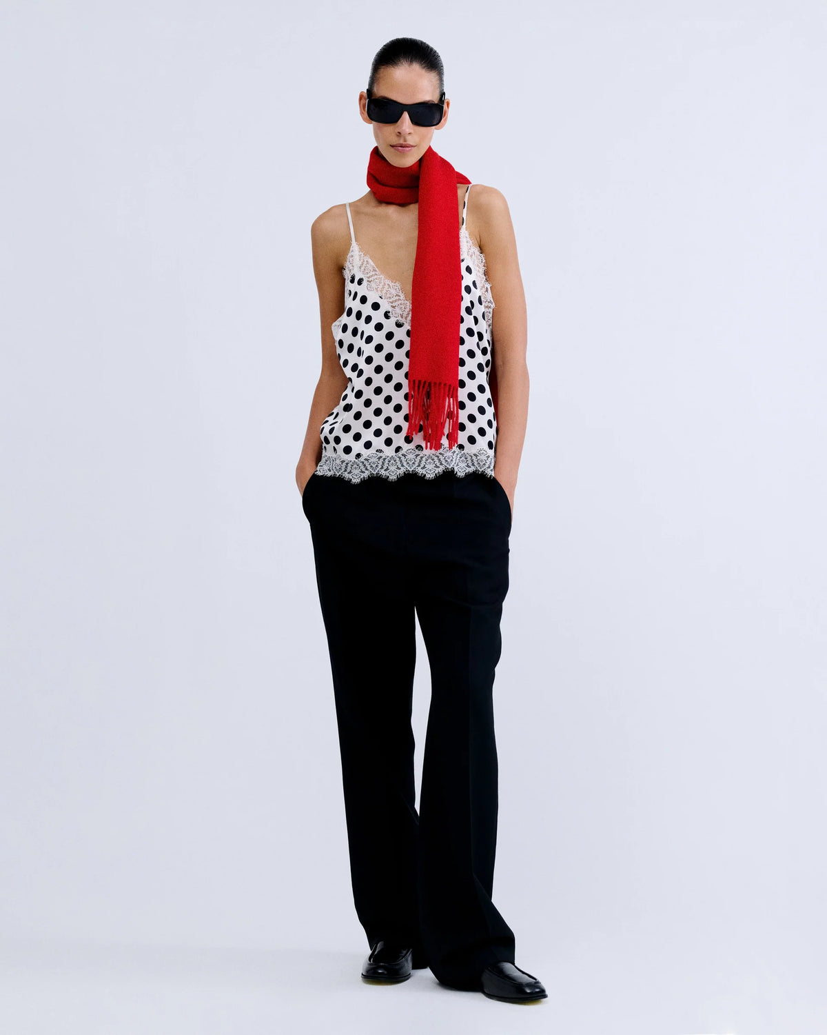 Elegant camisole Polca dot Top