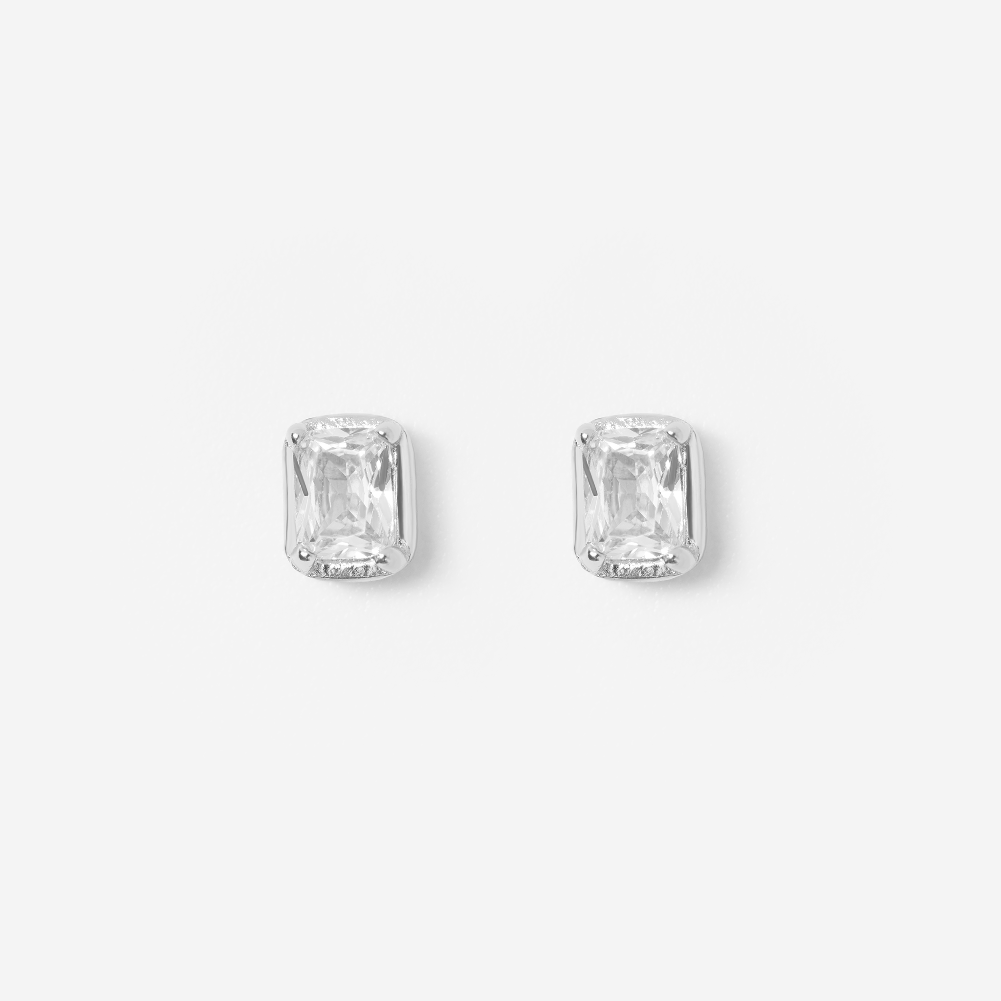 Solitär Baguette Stud