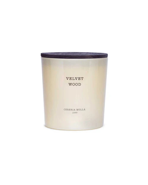 Velvet Wood Candle