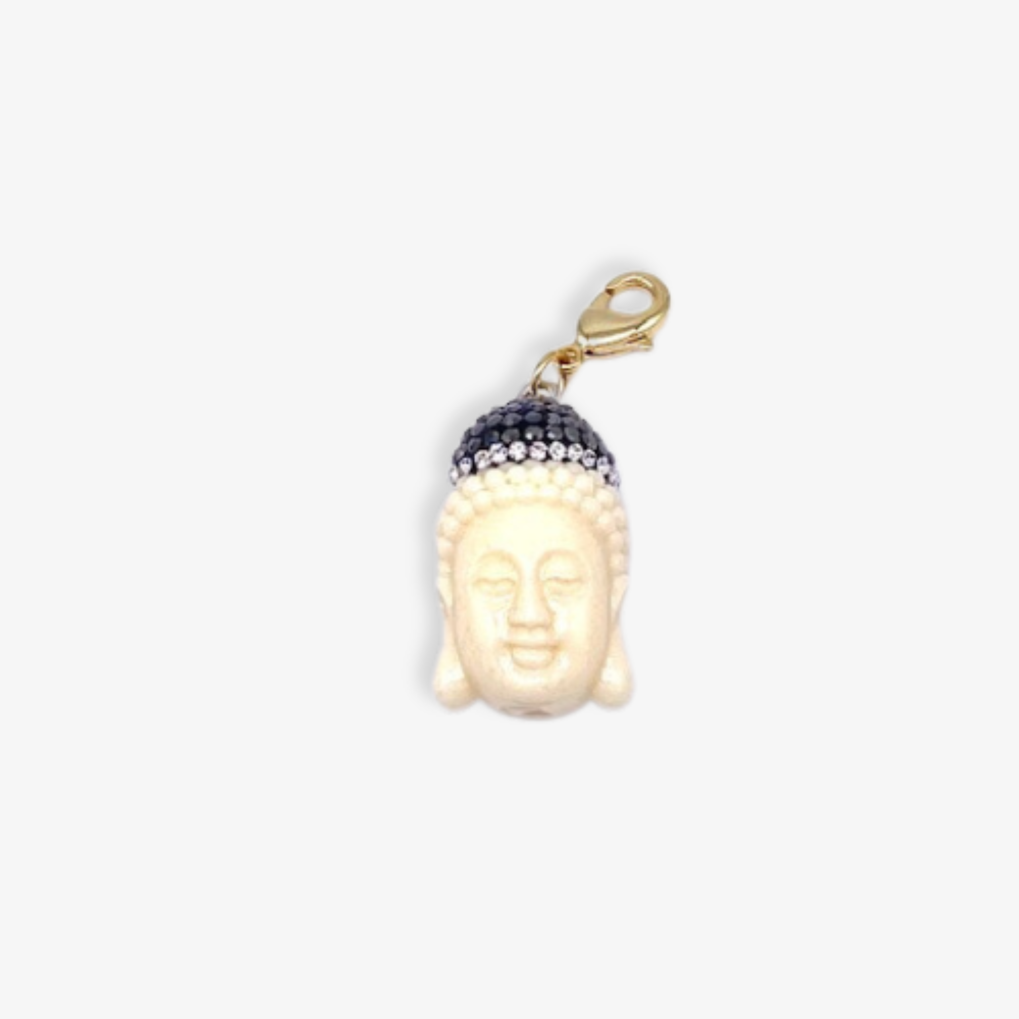 White Buddha Charm