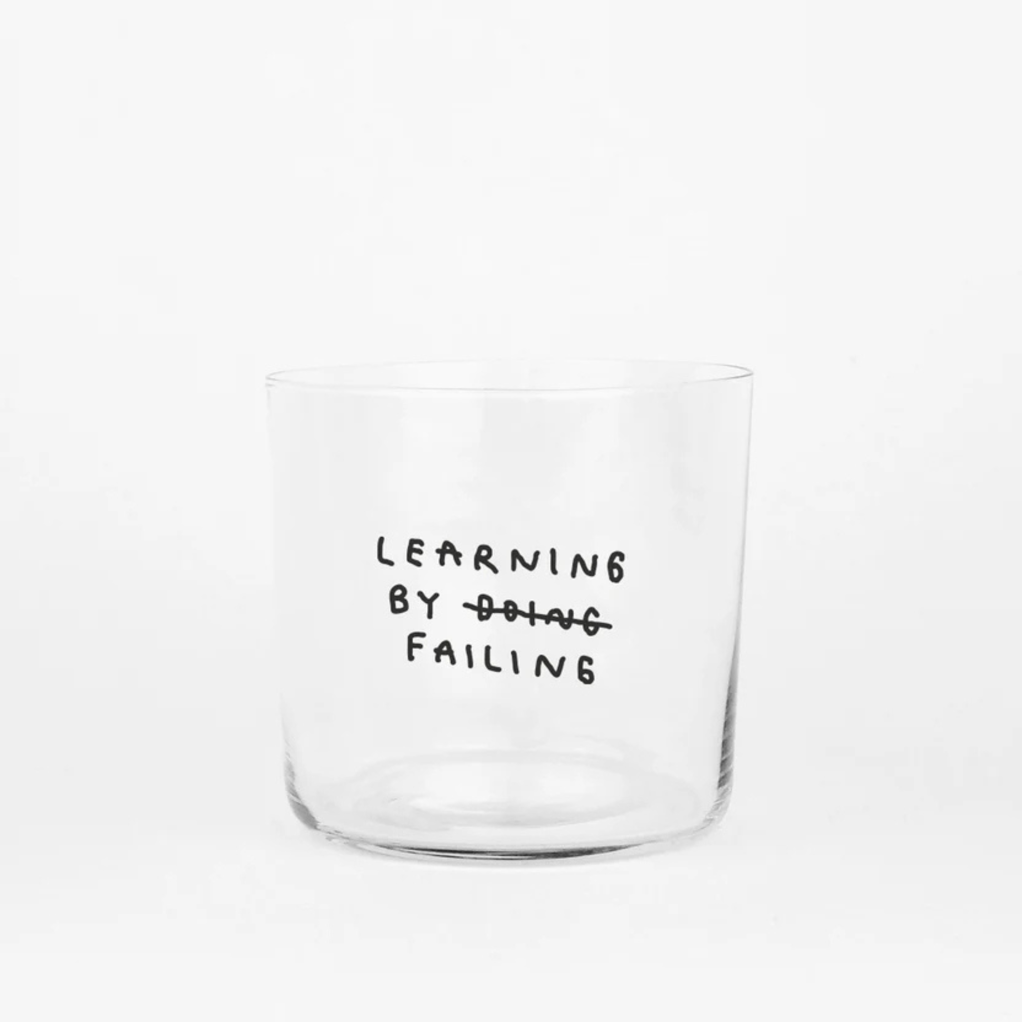 „LEARNING BY FAILING“ GLAS