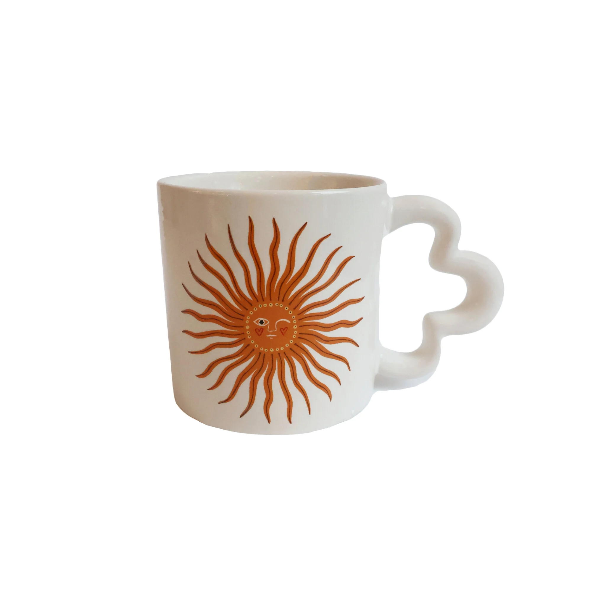 Mug Sunny Face Orange