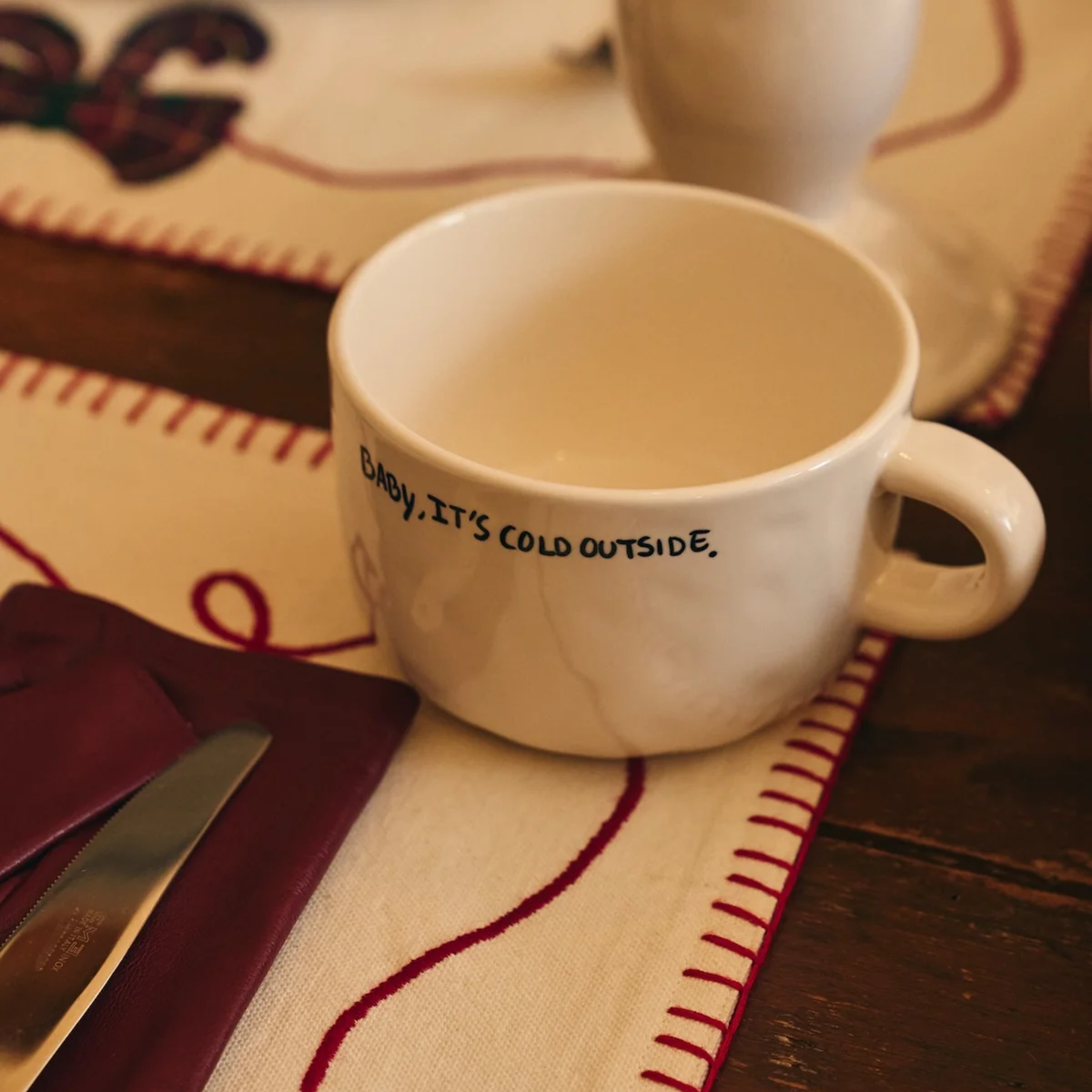 It's Cold Cappuccino Tasse