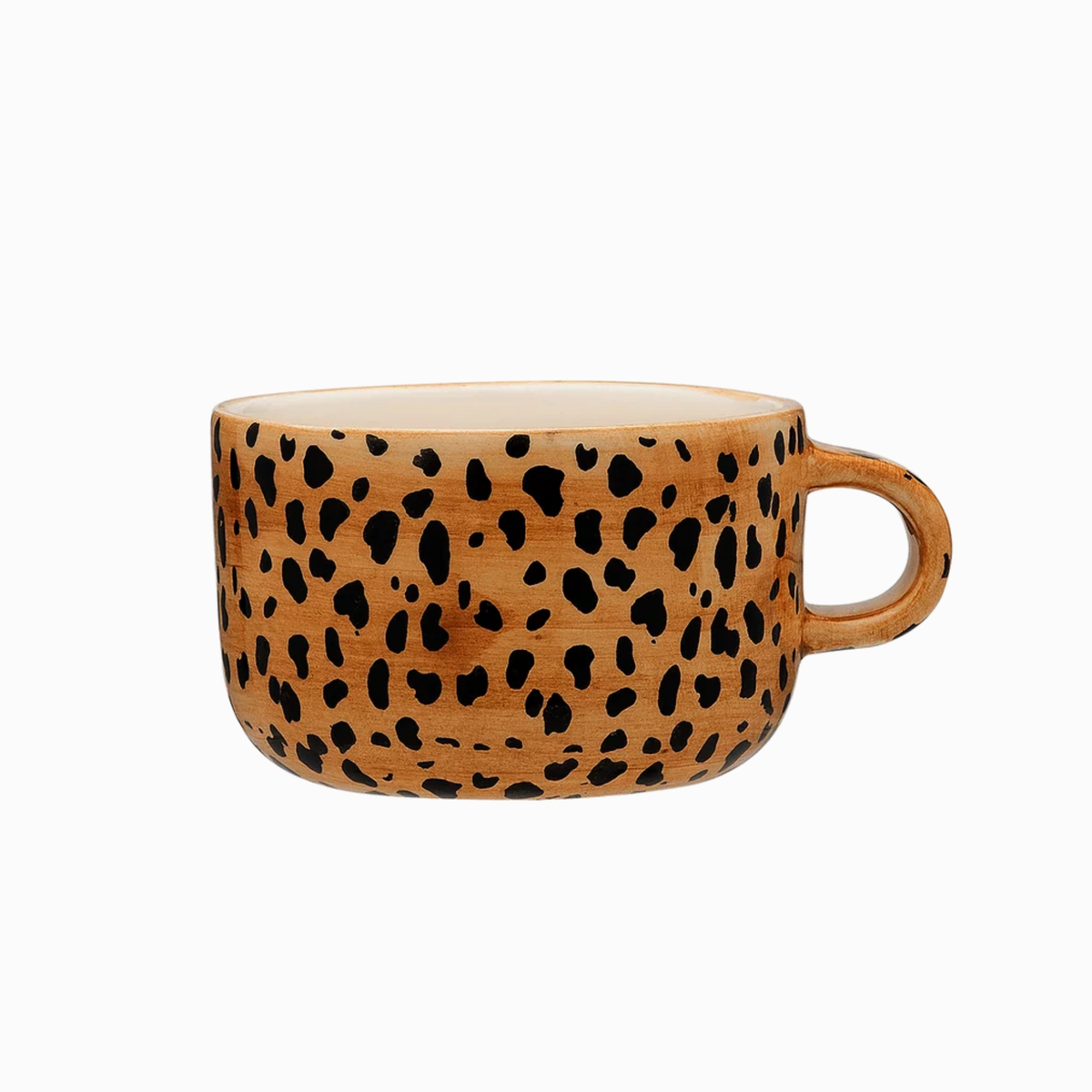 Leopard Cappuccino Tasse