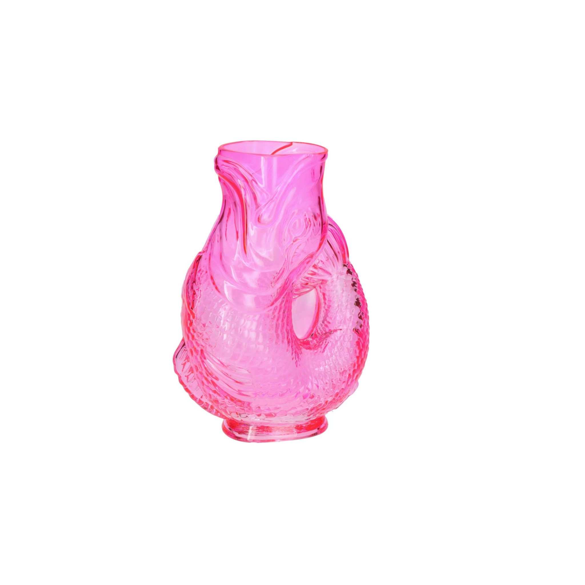 Jacquard Fischvase pink