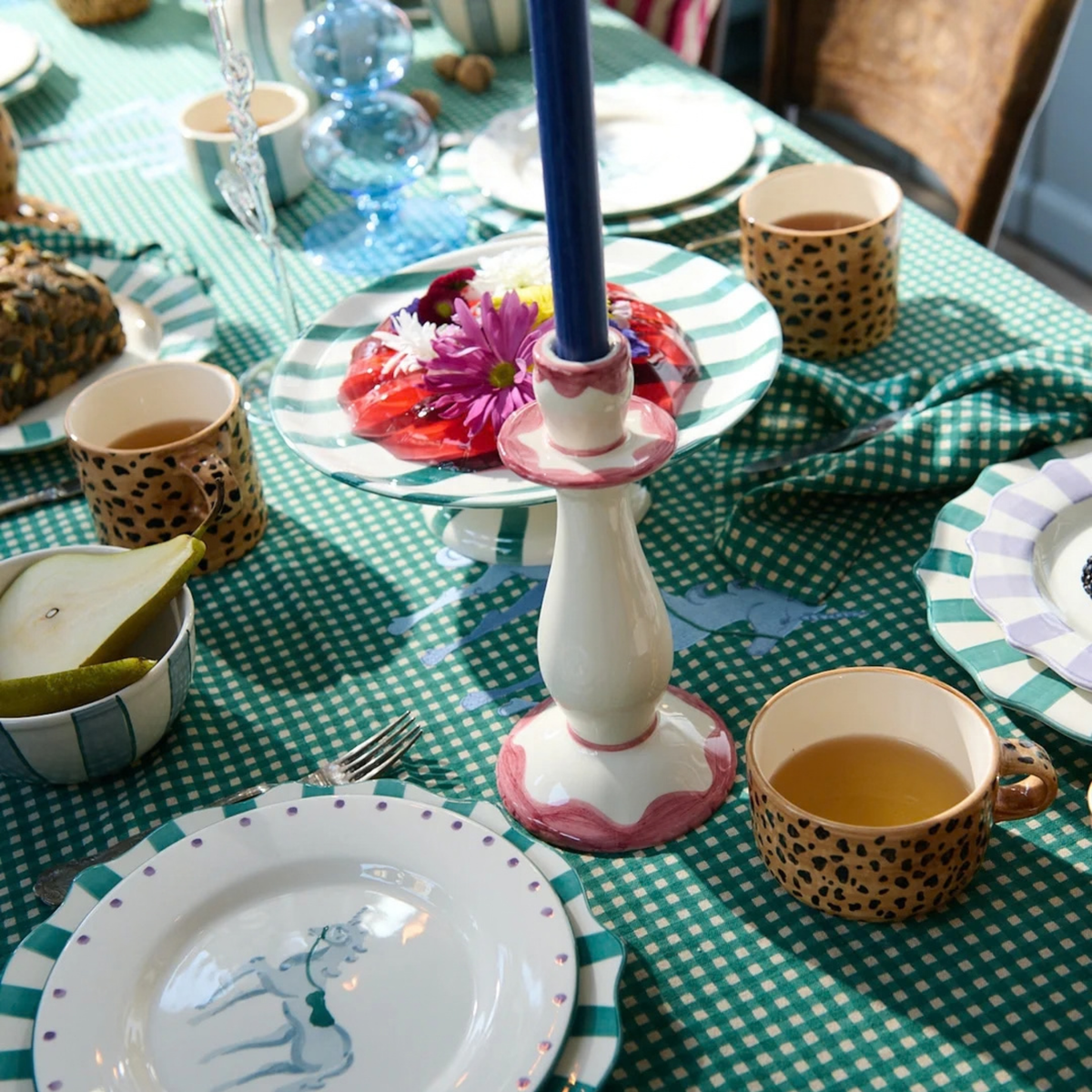 Leopard Cappuccino Tasse