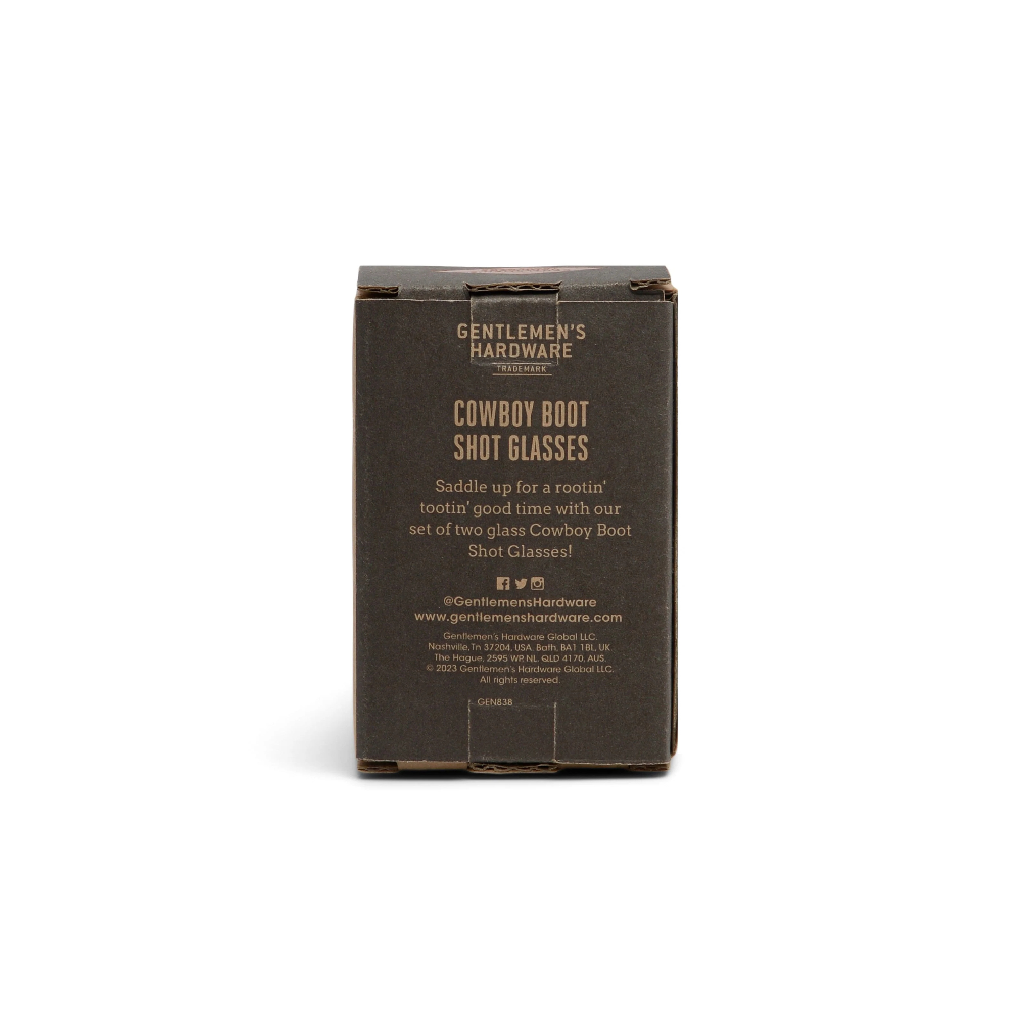 Cowboy Boot Shot Gläser