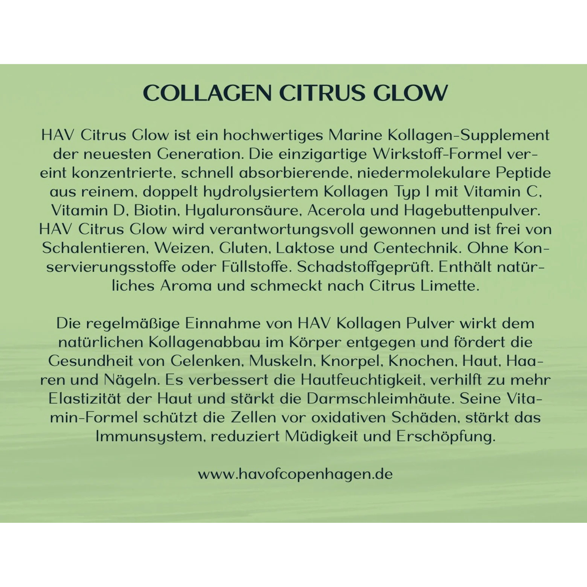 HAV Collagen Citrus Glow