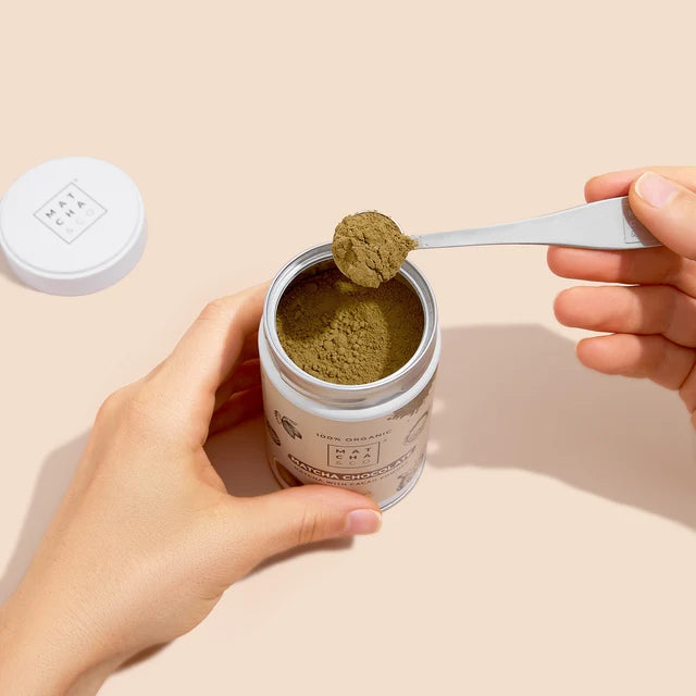 Matcha-Schokolade Grüner Teepulver mit Kakao · 100% Bio