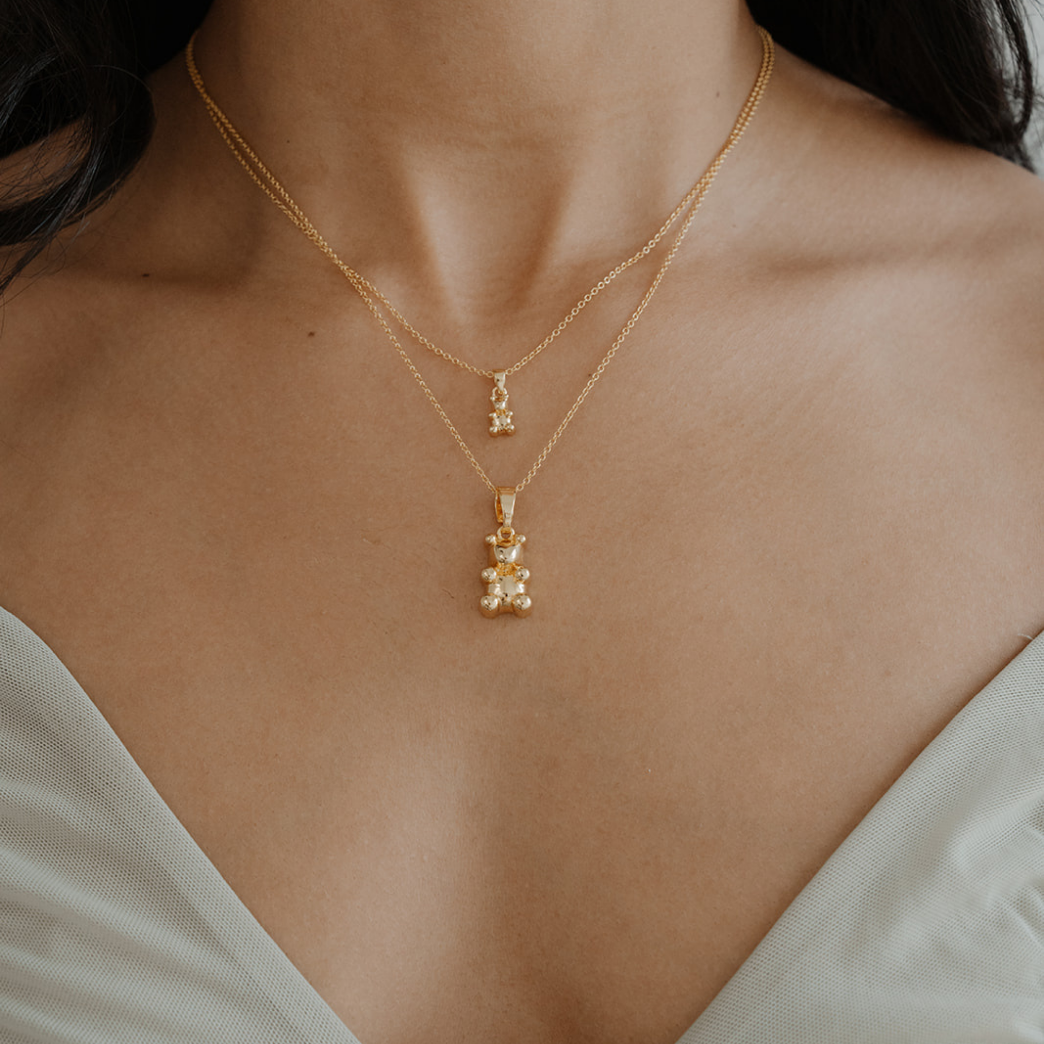 Baby Teddy Necklace