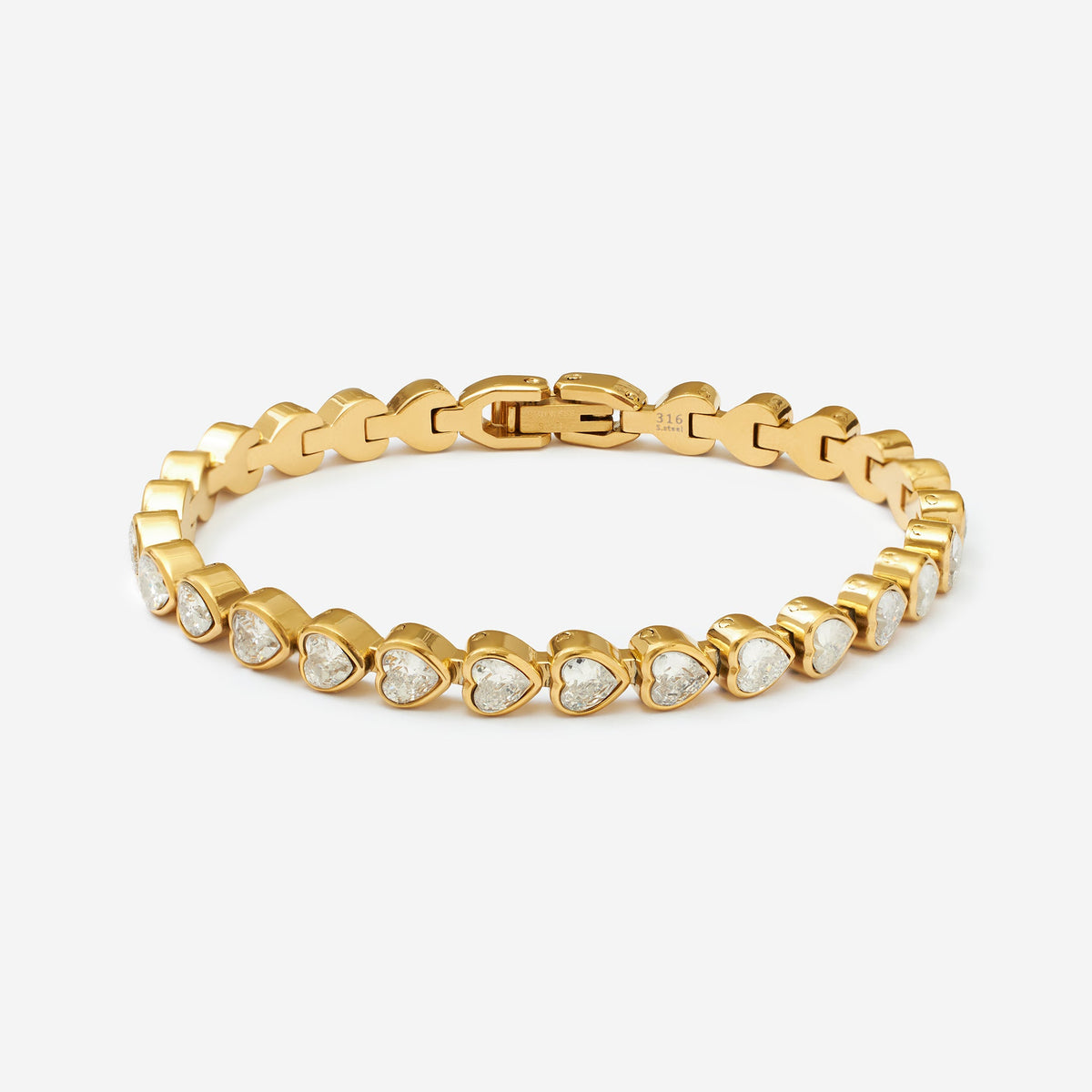 Heartflash Tennis Bracelet