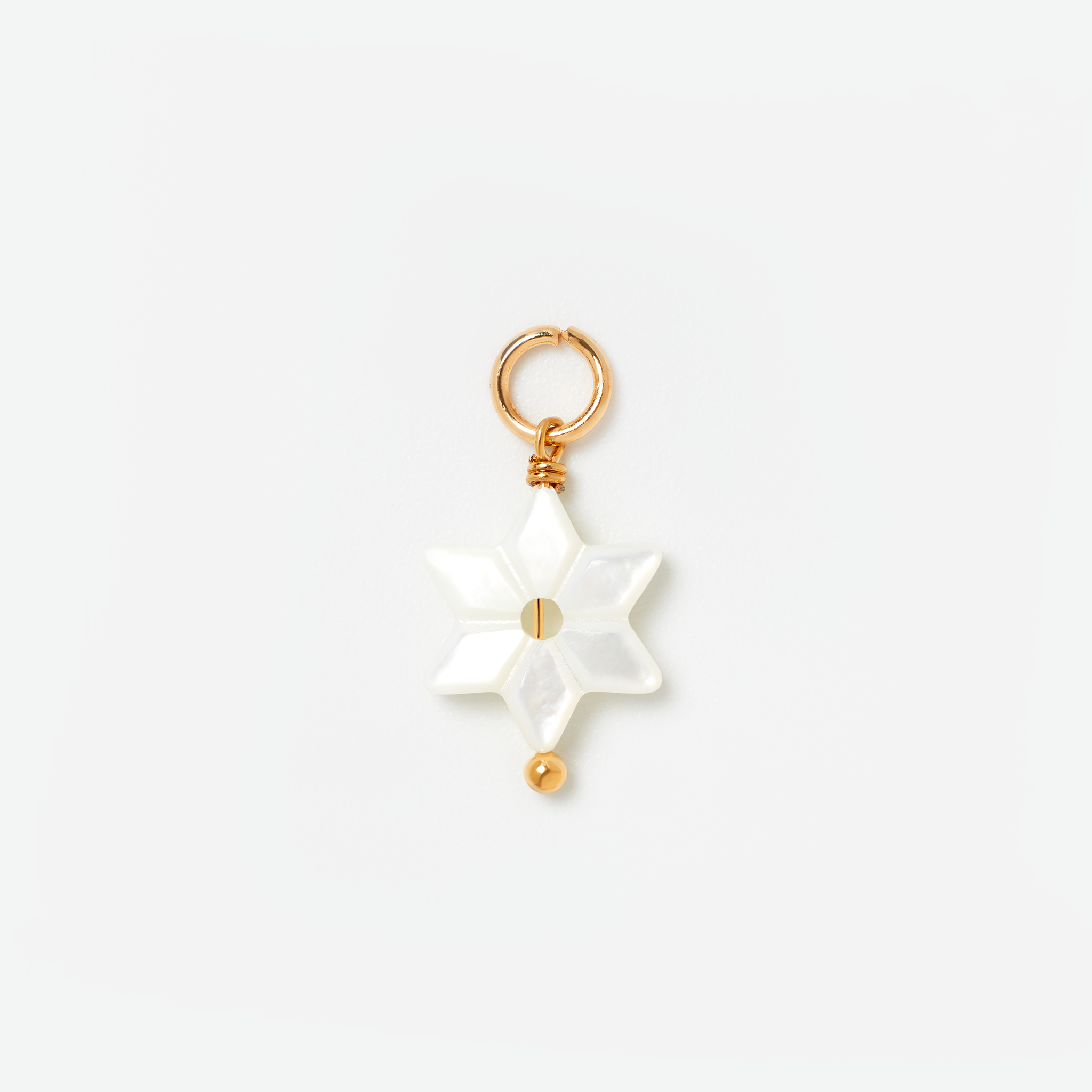 Flower Charm Perlmutt
