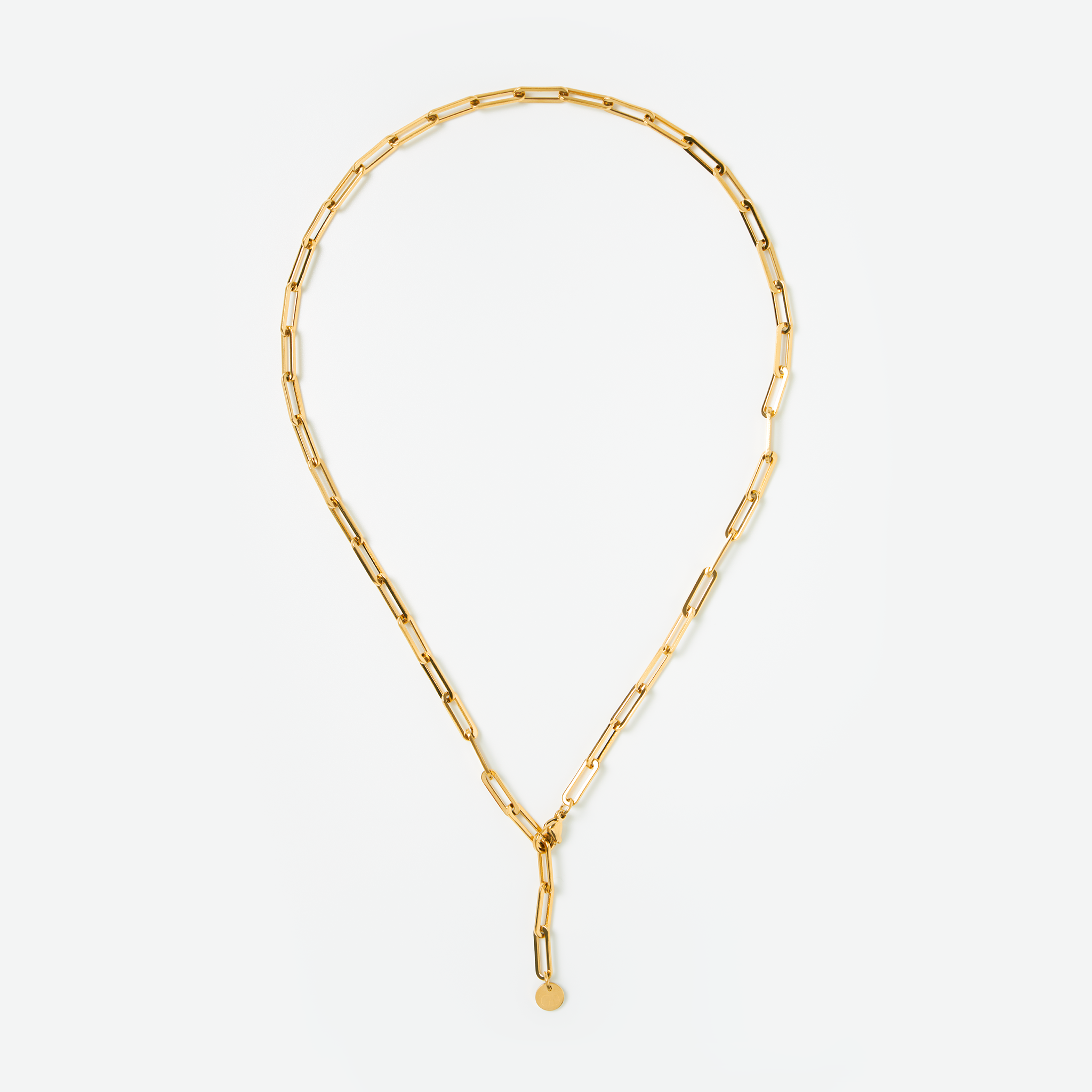Ilaria Grande Paperclip Necklace