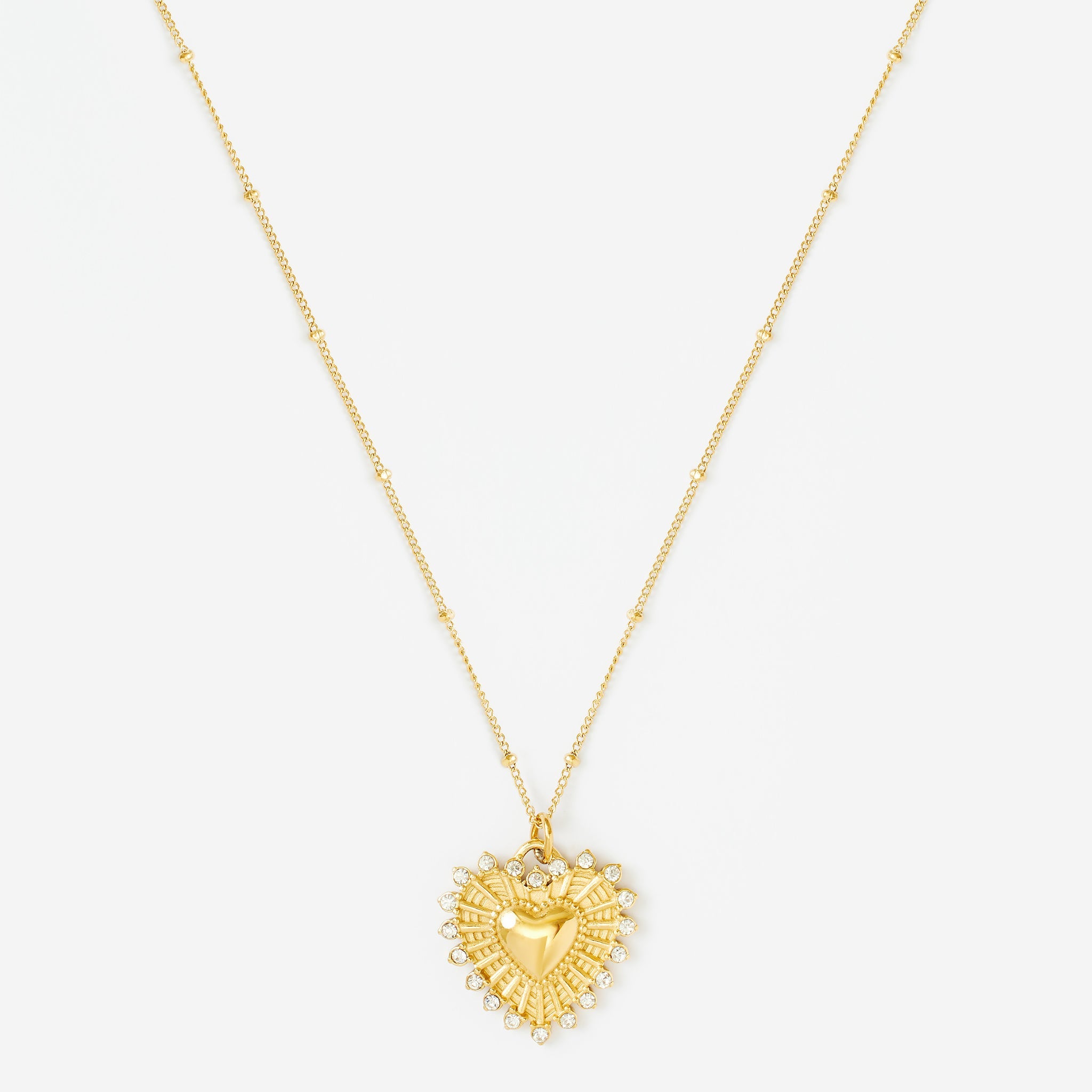 Ripped Heart Necklace