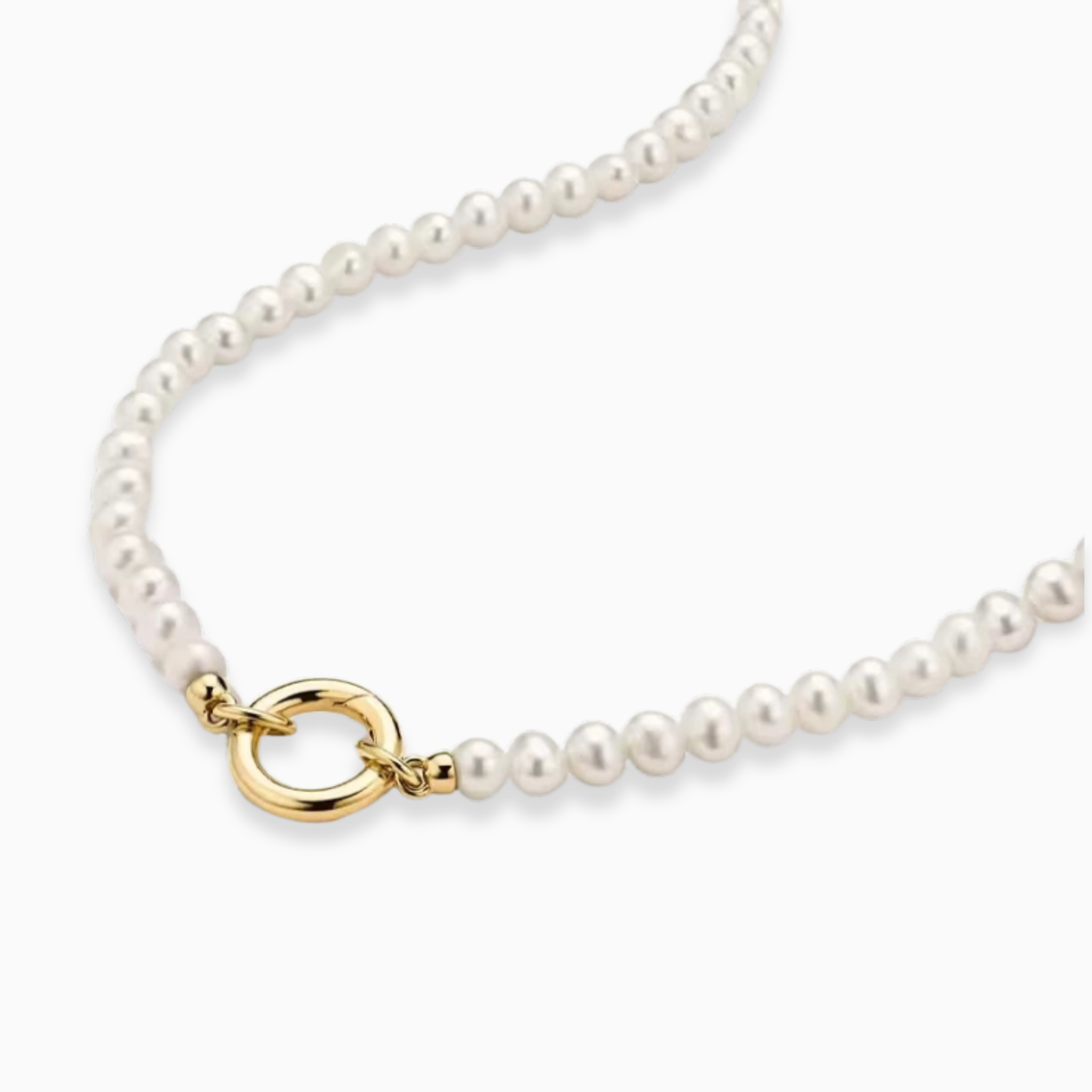 Pearl Clasp Necklace