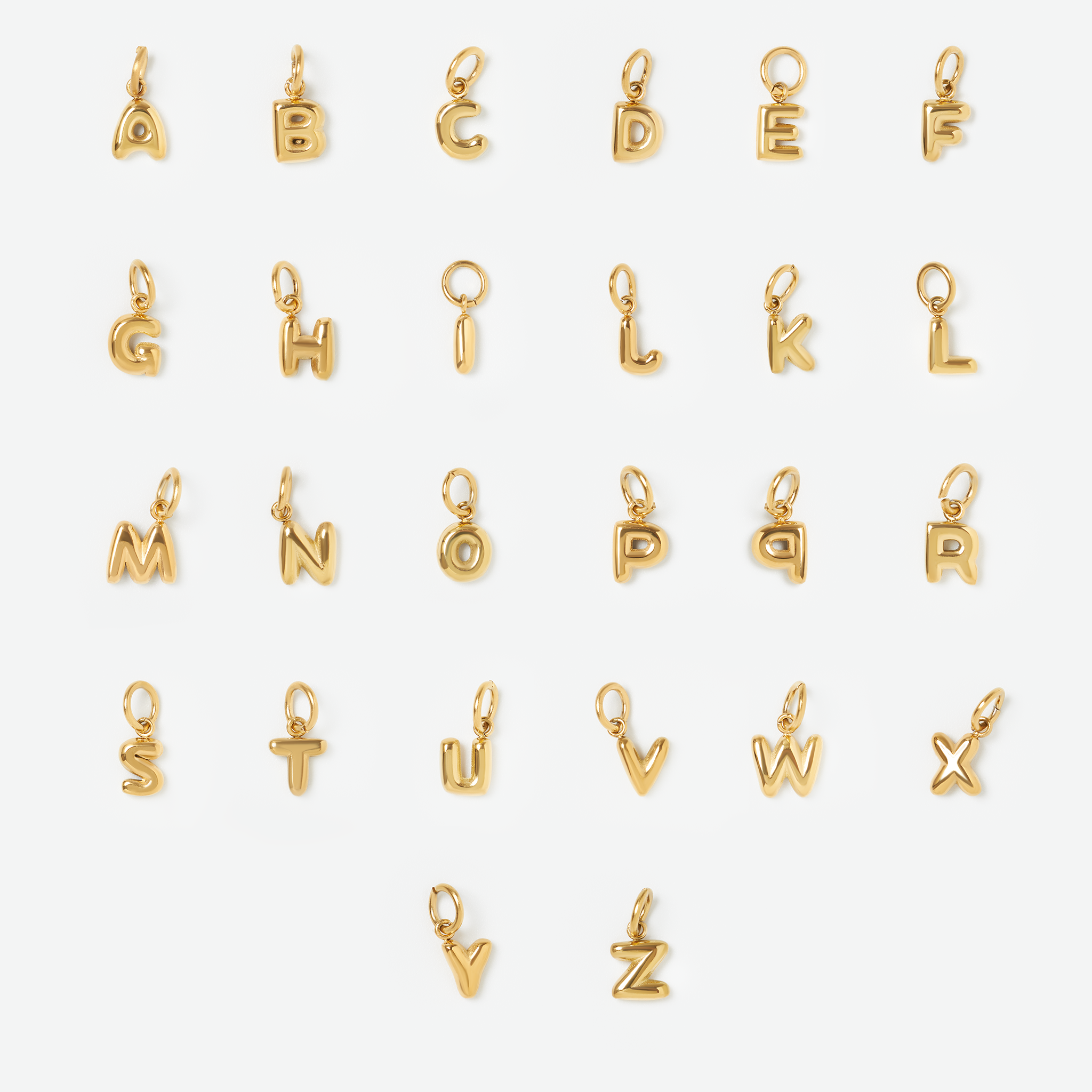 ABC Balloon Letter Charms