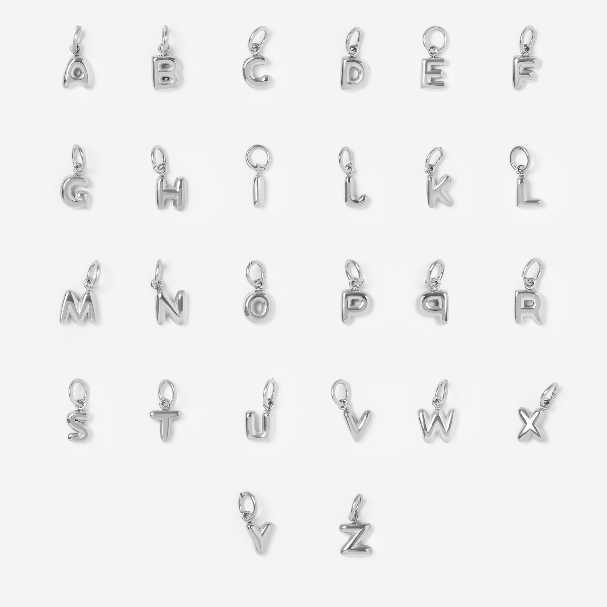 ABC Balloon Letter Charms