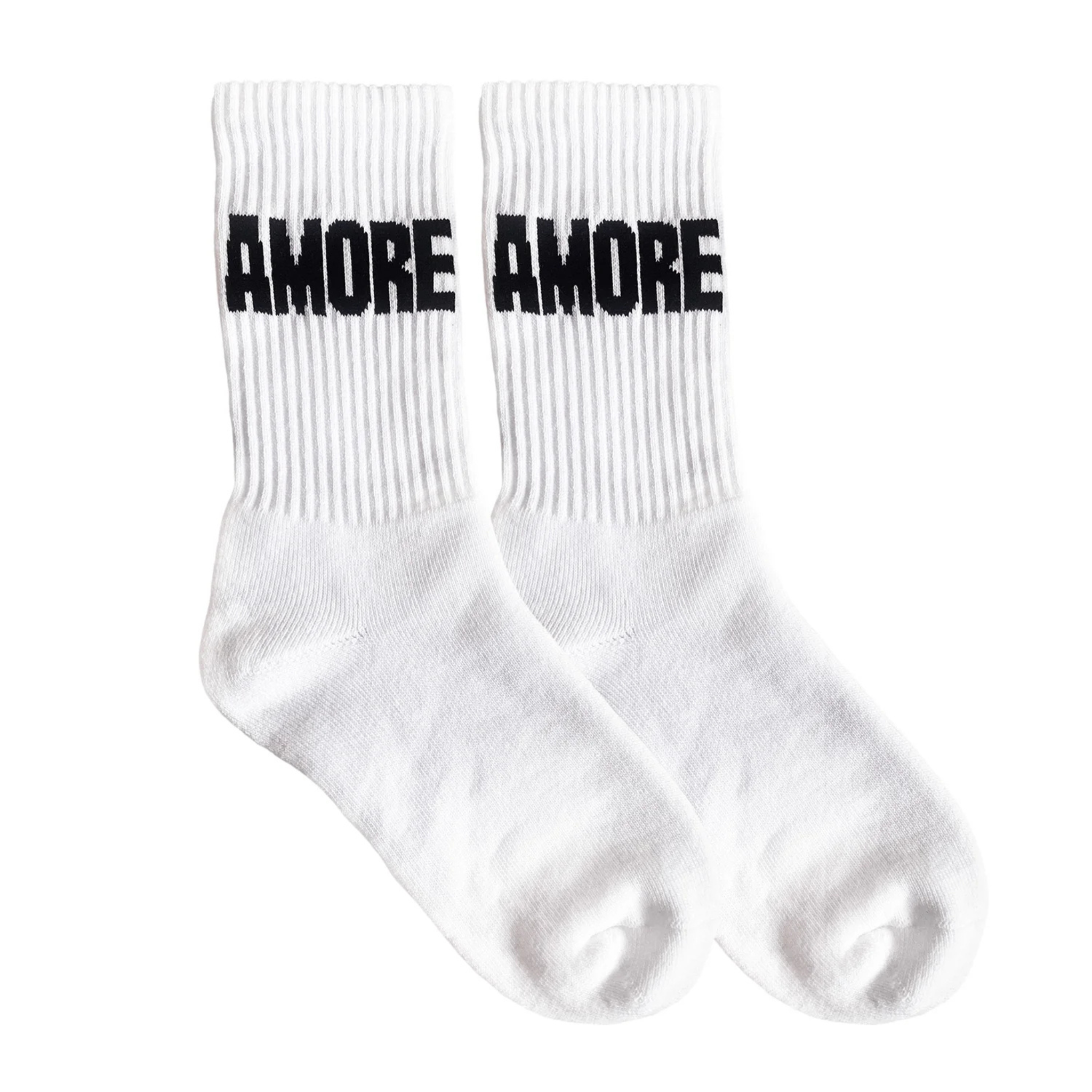 AMORE Socken black/white