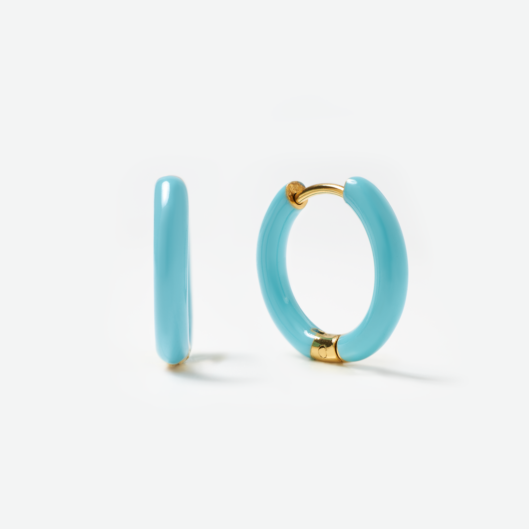 Enamel round Hoop