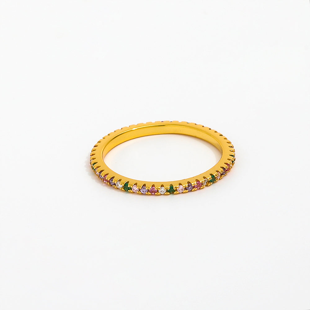 Pastell Rainbow Endless Ring