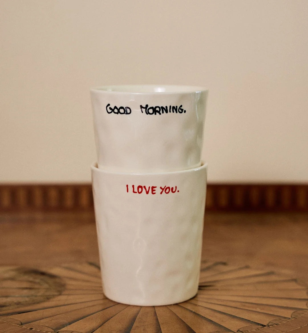 I Love You Latte Tasse